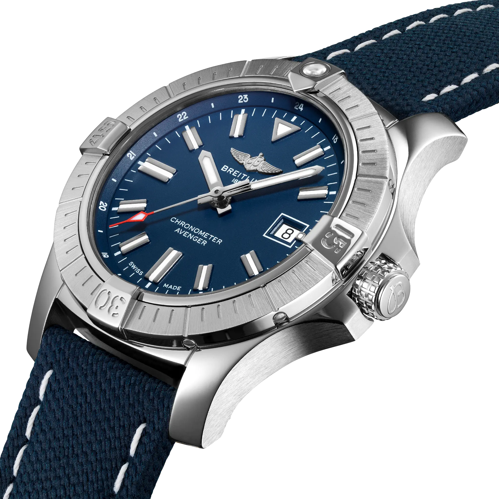 Breitling Avenger Automatic 43, Stainless steel · 43 mm · Blue A17318101C1X1