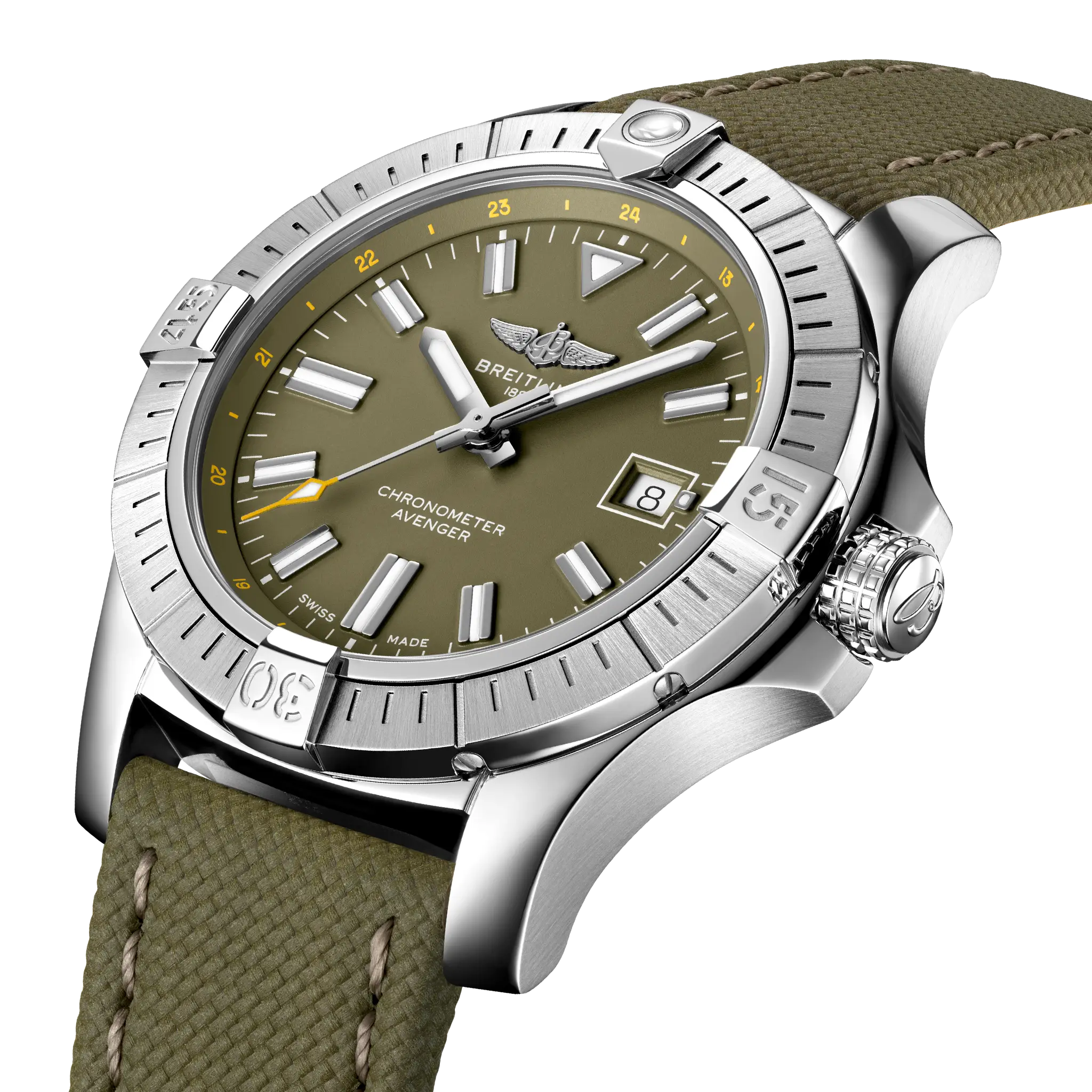 Breitling Avenger Automatic 43, Stainless steel · 43 mm · Green A17318101L1X1