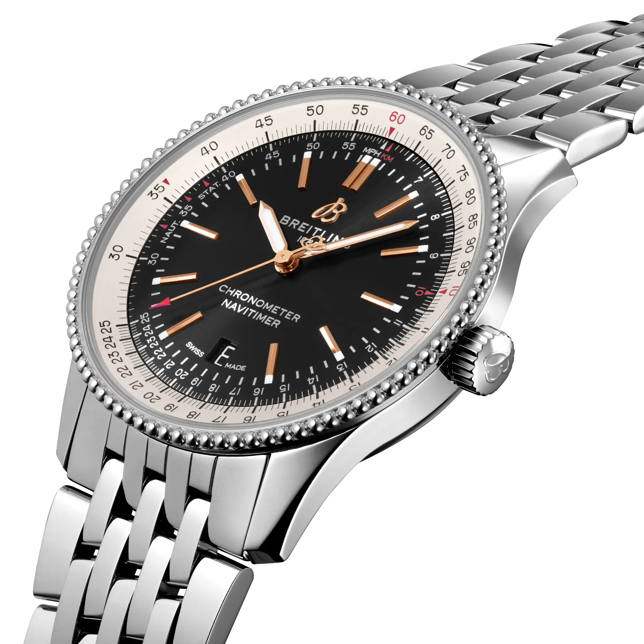 Breitling Navitimer Automatic 41, Stainless steel · 41 mm · Black A17326211B1A1