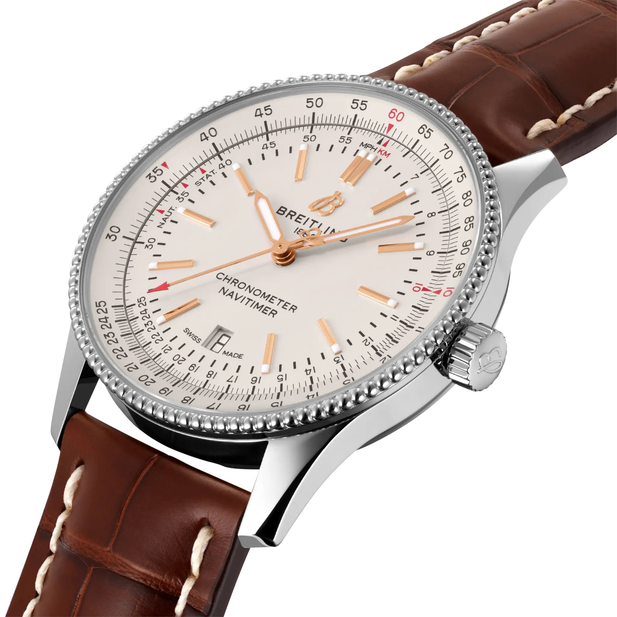 Breitling Navitimer Automatic 41, Stainless steel · 41 mm · Cream A17326211G1P2