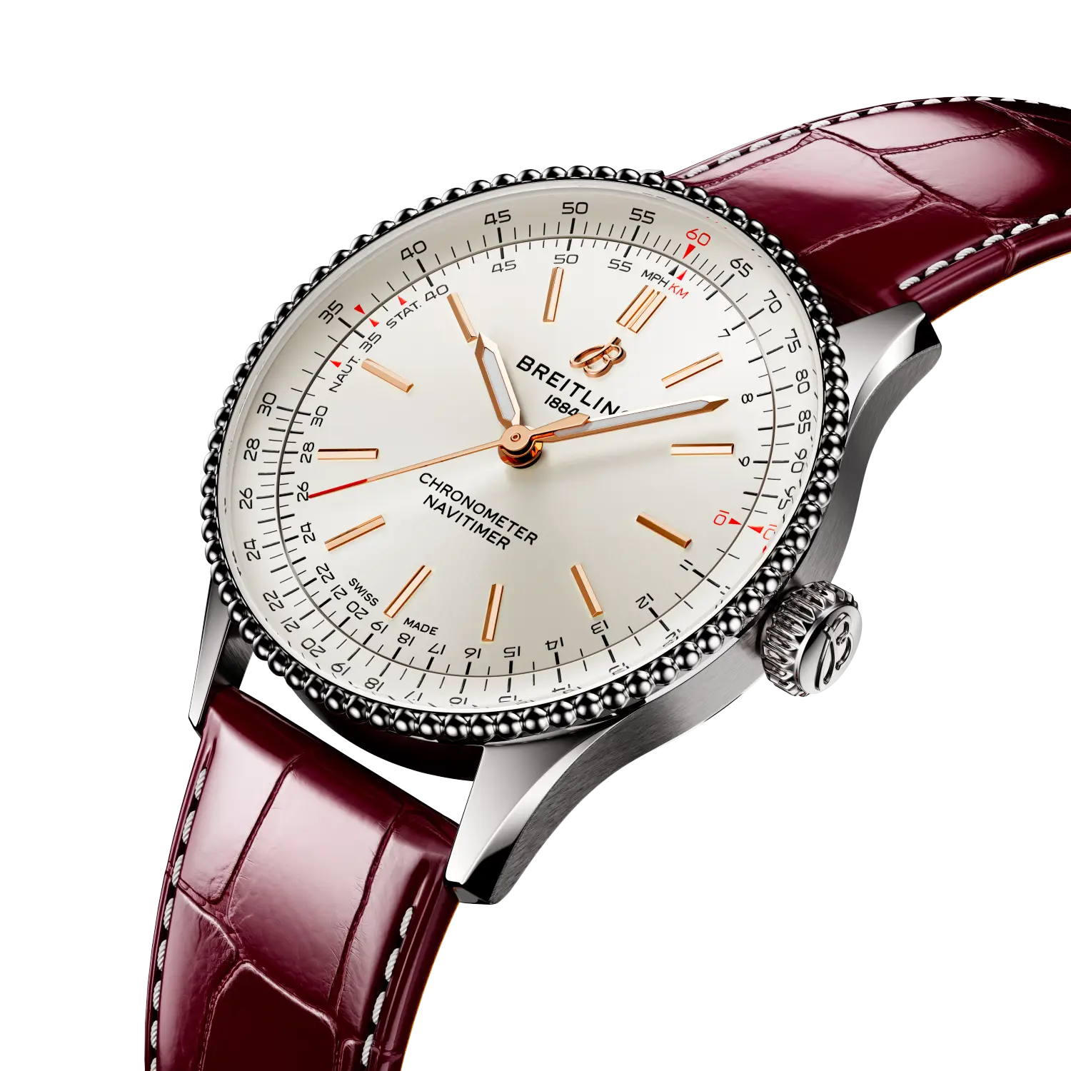 Breitling Navitimer Automatic 36, Stainless steel · 36 mm · Cream A17327211G1P1