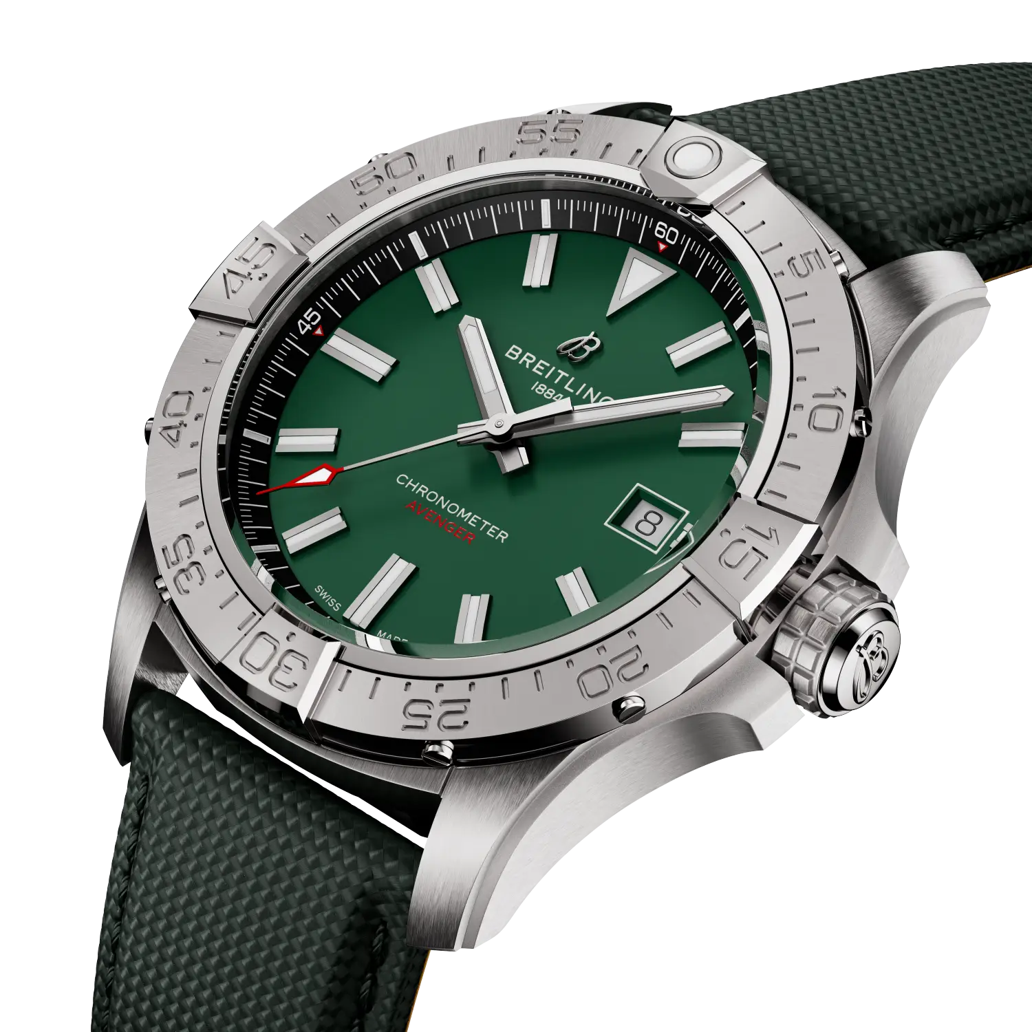 Breitling Avenger Automatic 42, Stainless steel · 42 mm · Green A17328101L1X1