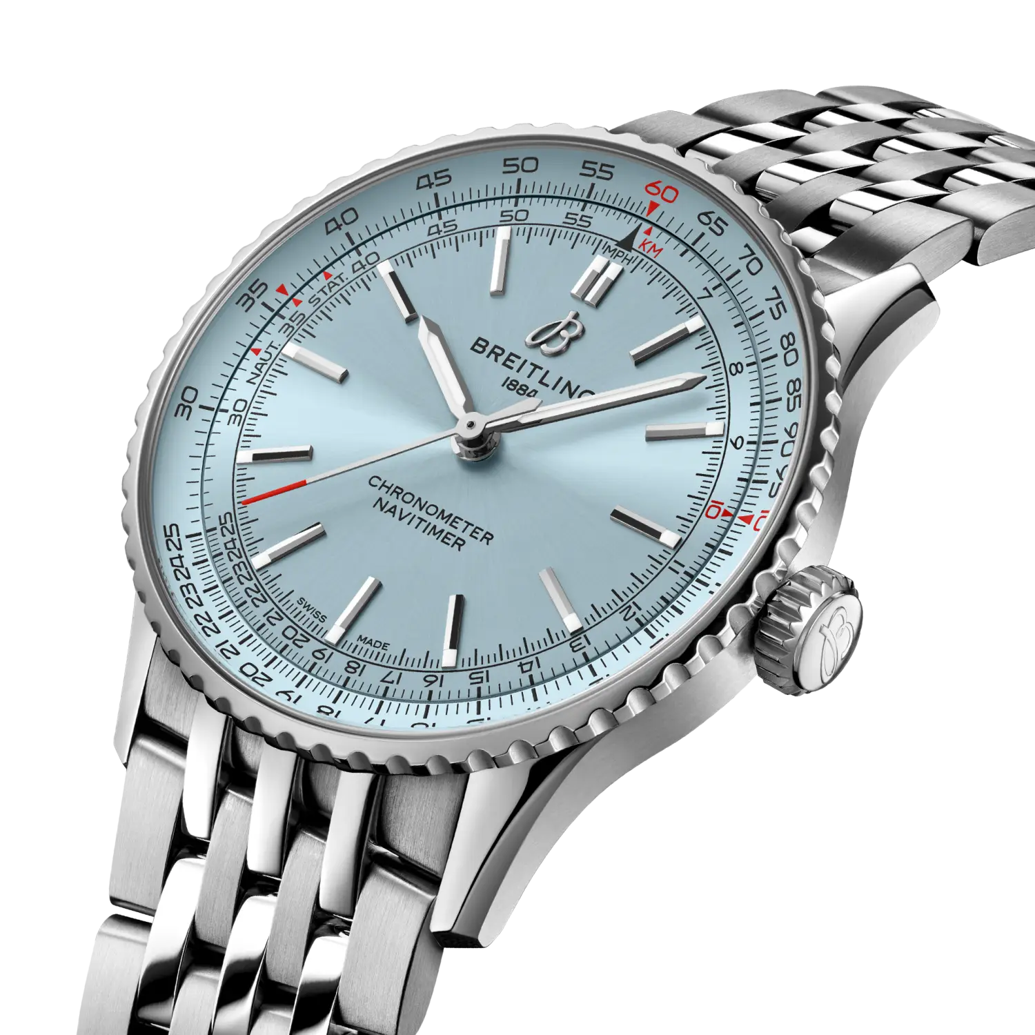 Breitling Navitimer Automatic 41, Stainless steel · 41 mm · Ice blue A17329171C1A1