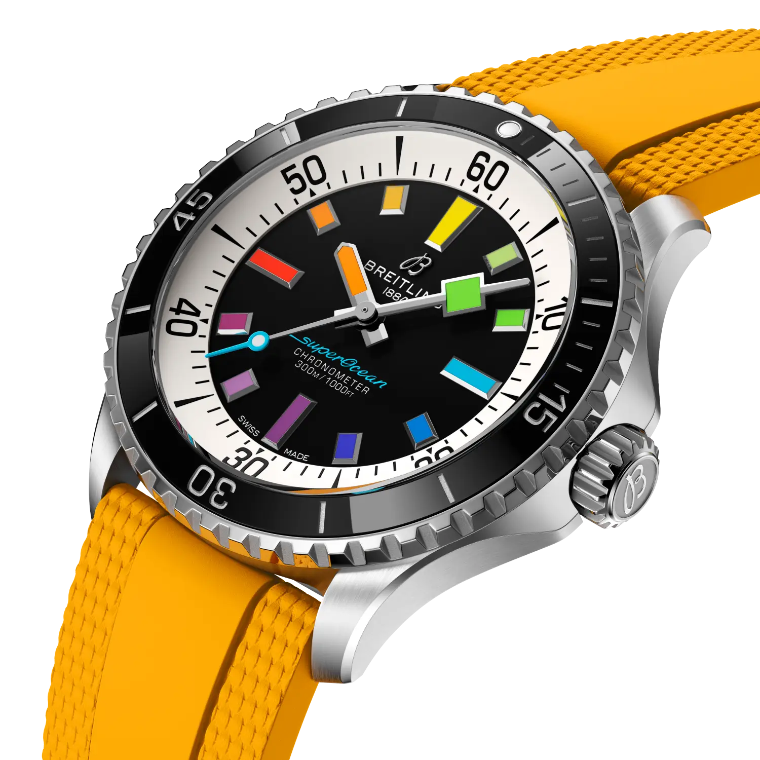 Breitling Superocean Automatic 42, Stainless steel · 42 mm · Black A17375211B2S4