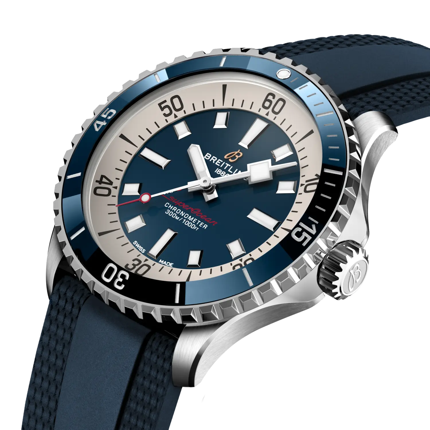 Breitling Superocean Automatic 42, Stainless steel · 42 mm · Blue A17375E71C1S1