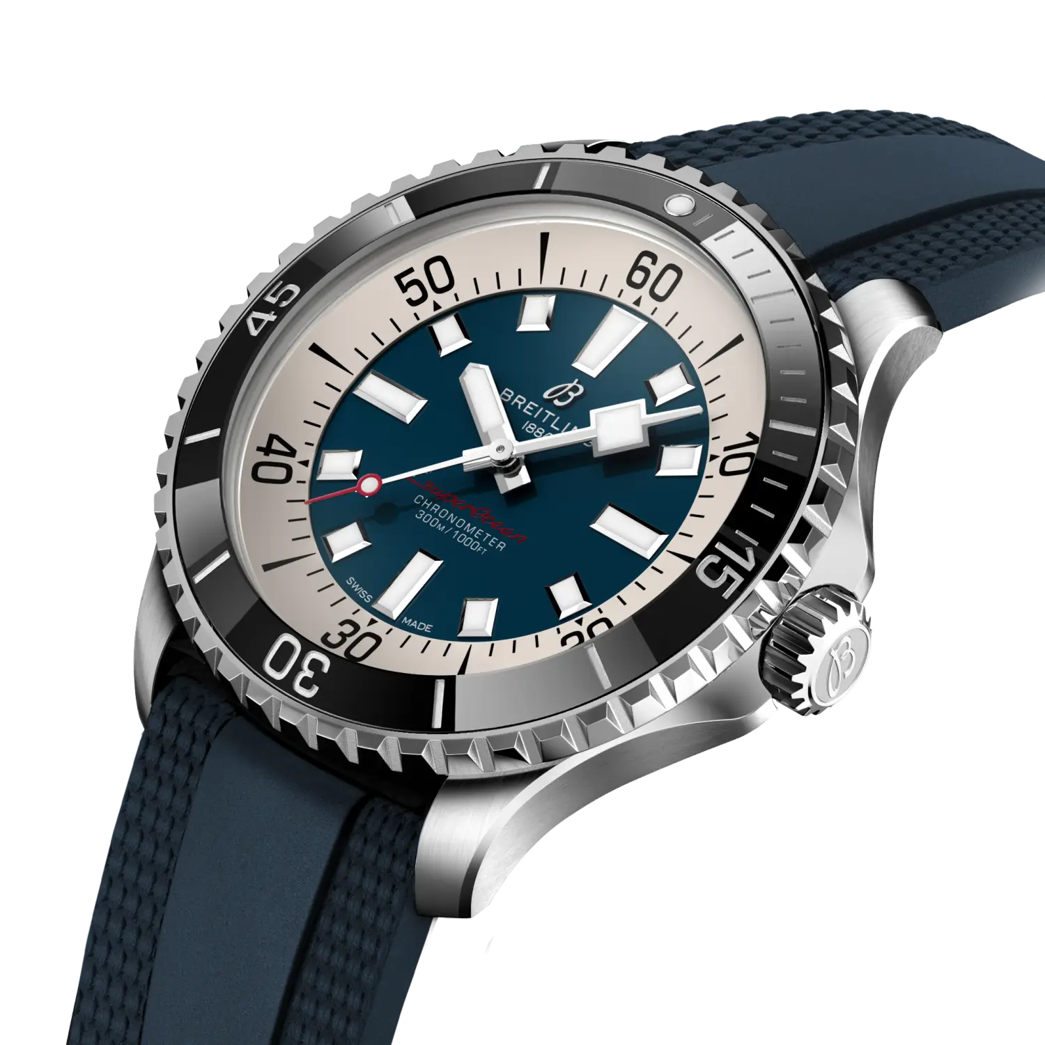 Breitling Superocean Automatic 44, Stainless steel · 44 mm · Blue A17376211C1S1