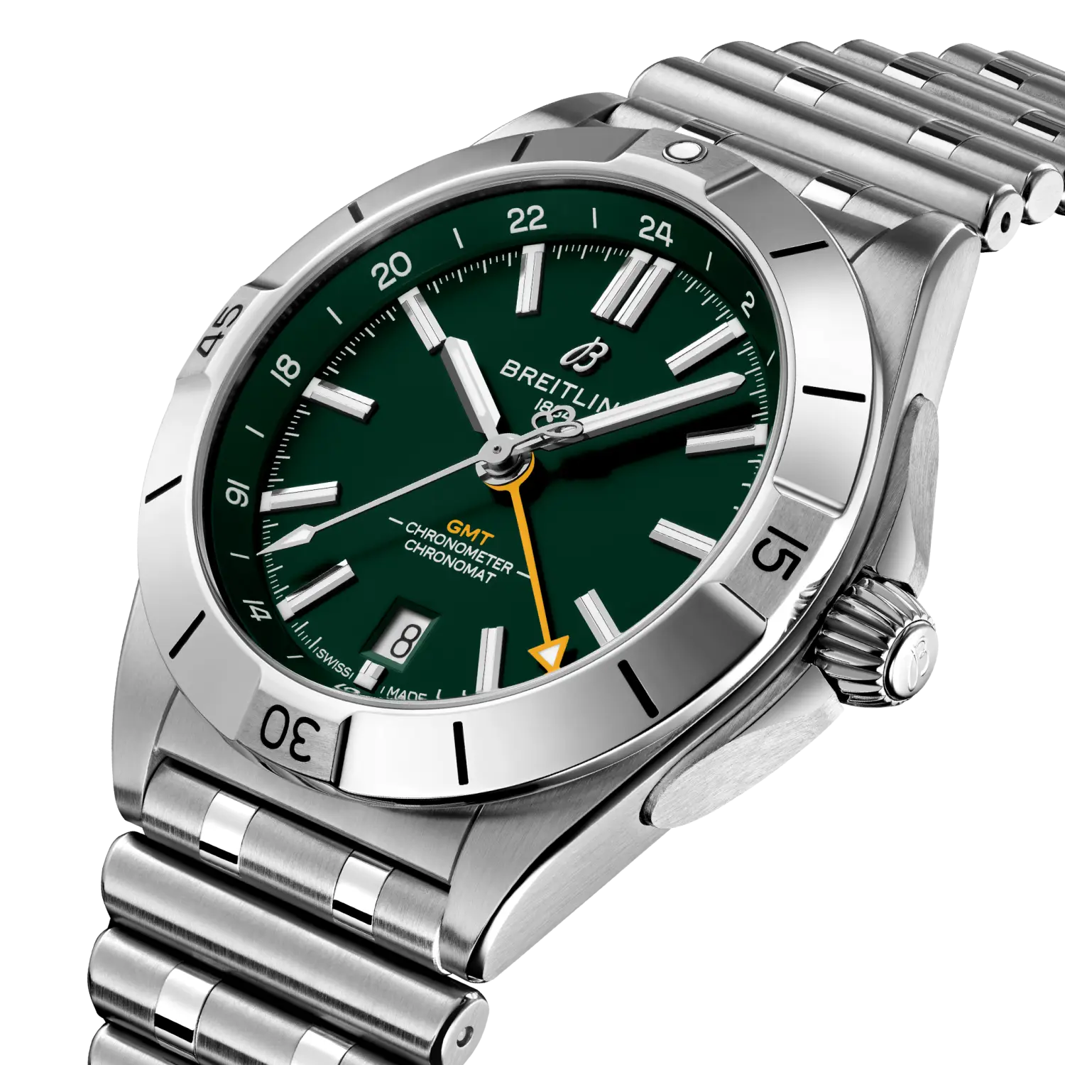 Breitling Chronomat Automatic GMT 40 NFL Green Bay Packers Edition A32398A41L1A1
