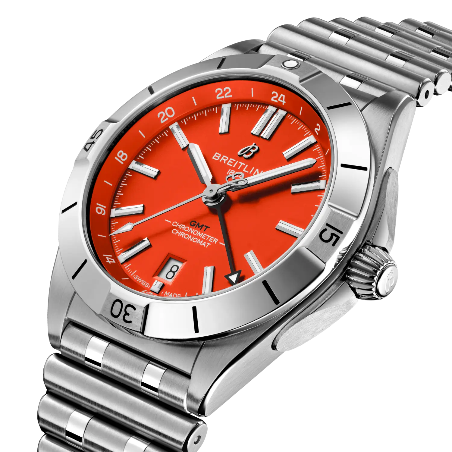 Breitling Chronomat Automatic GMT 40 NFL Cincinnati Bengals Edition A32398C21O1A1