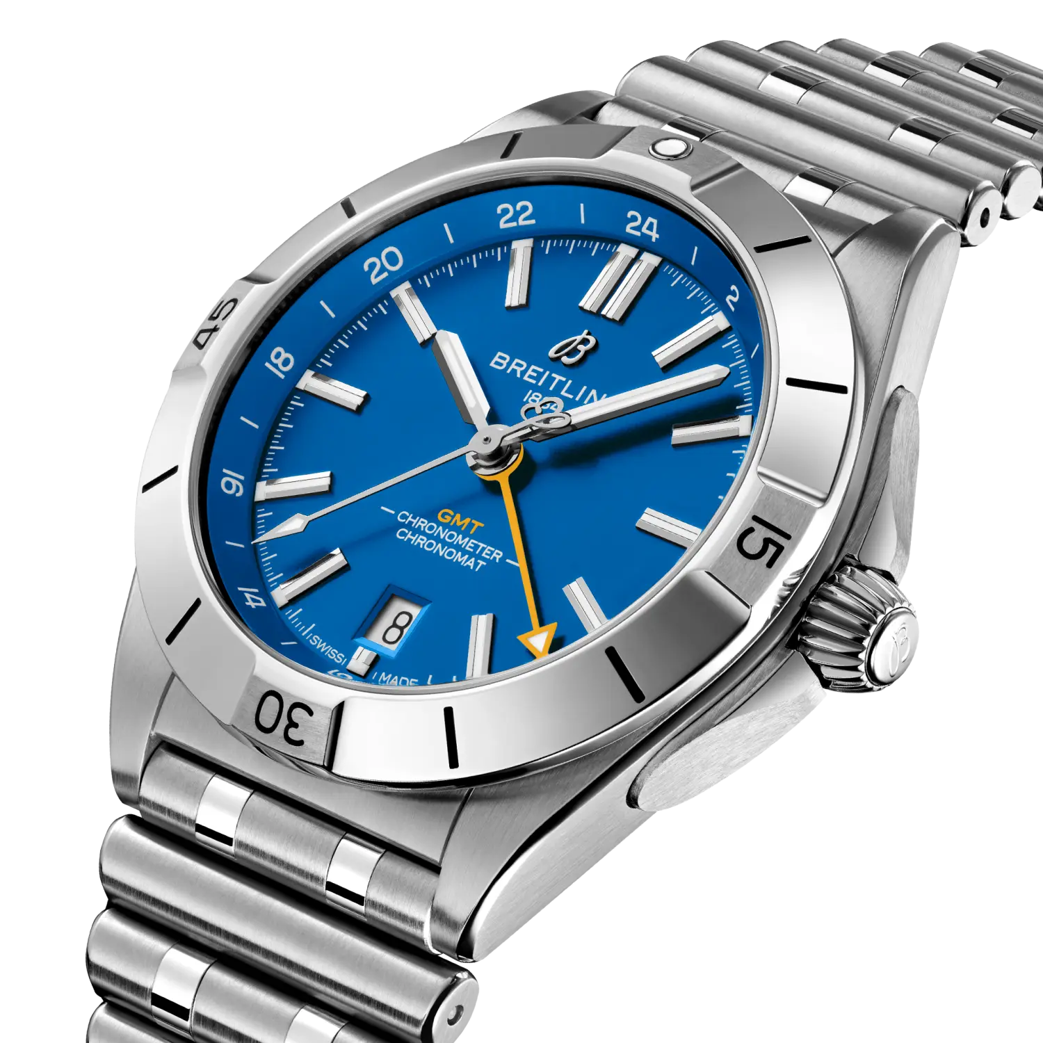 Breitling Chronomat Automatic GMT 40 NFL Los Angeles Chargers Edition A32398C41C1A1