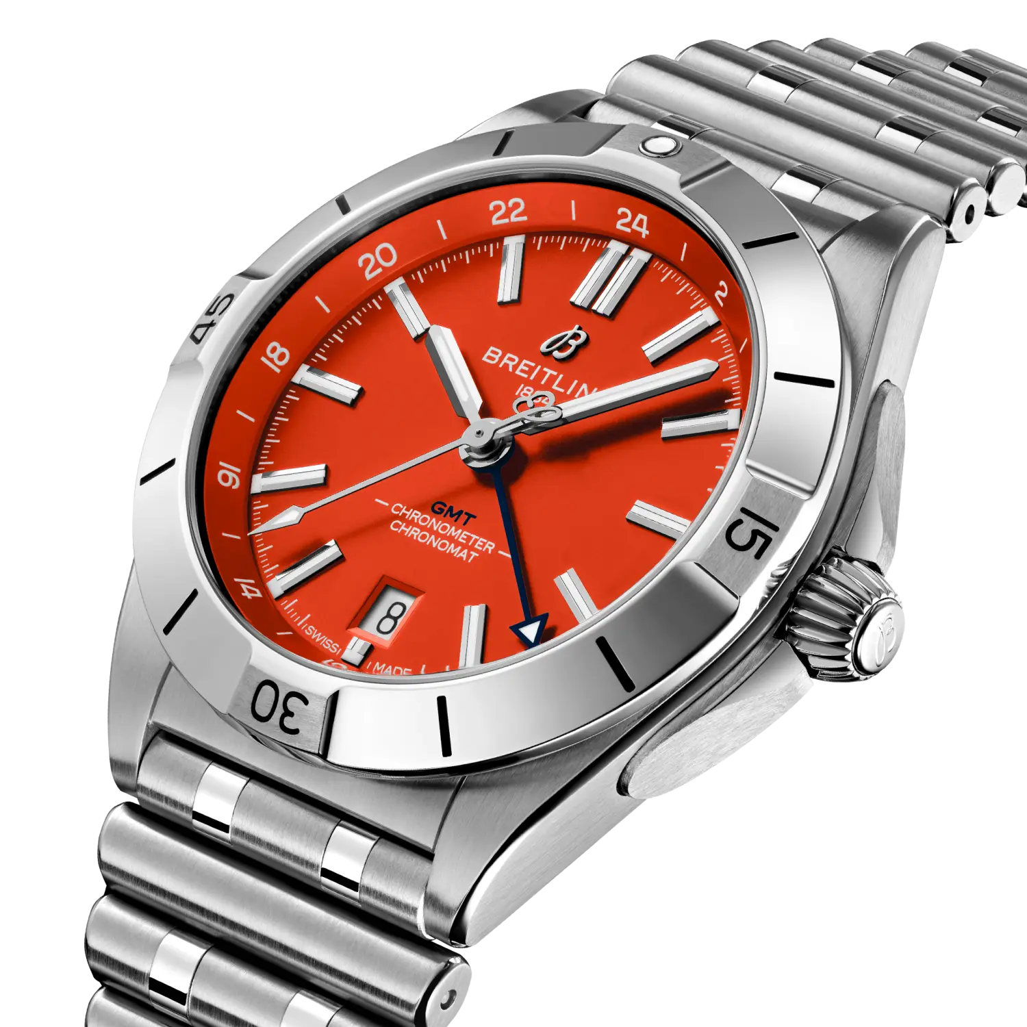 Breitling Chronomat Automatic GMT 40 NFL Denver Broncos Edition A32398C81O1A1