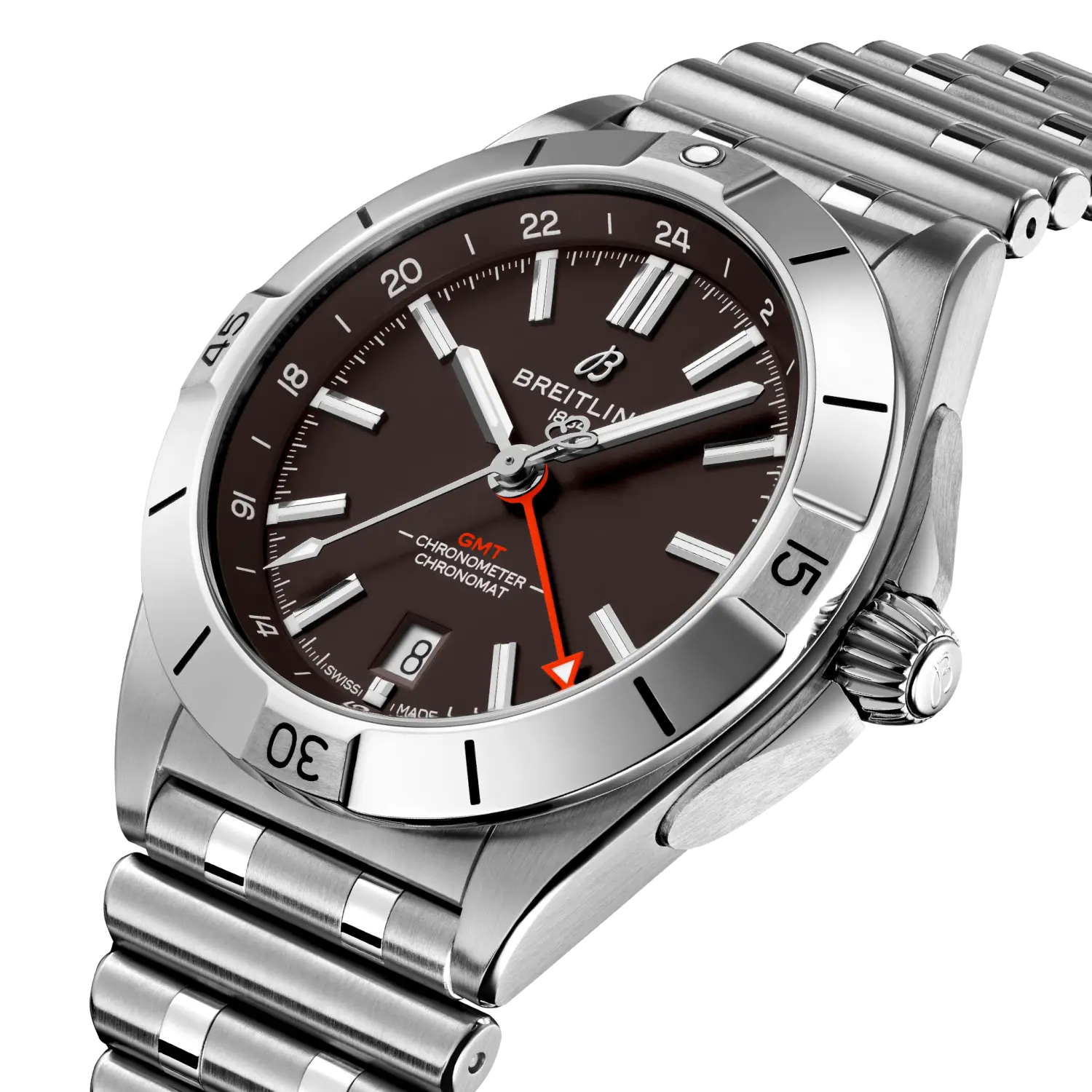 Breitling Chronomat Automatic GMT 40 NFL Cleveland Browns Edition A32398E21B1A1
