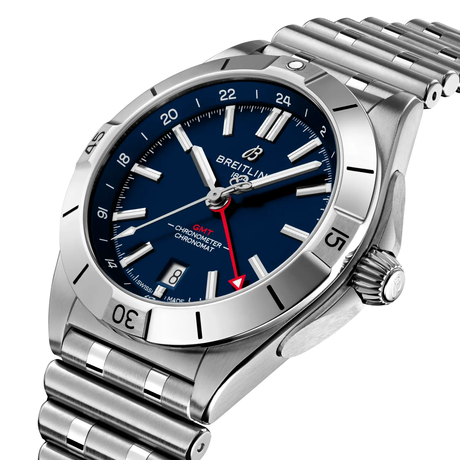 Breitling Chronomat Automatic GMT 40 NFL New England Patriots Edition A32398E41C1A1