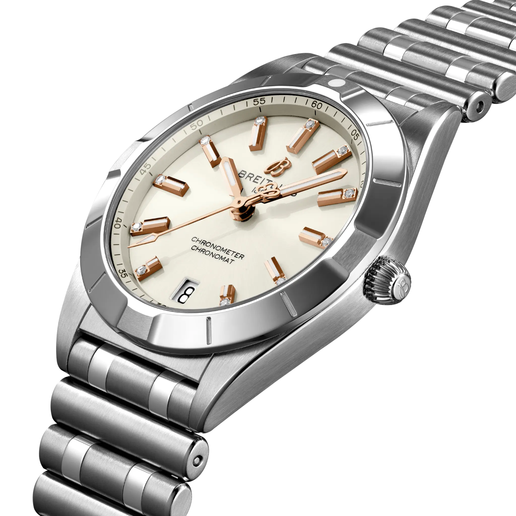 Breitling Chronomat 32, Stainless steel · 32 mm · White A77310101A3A1