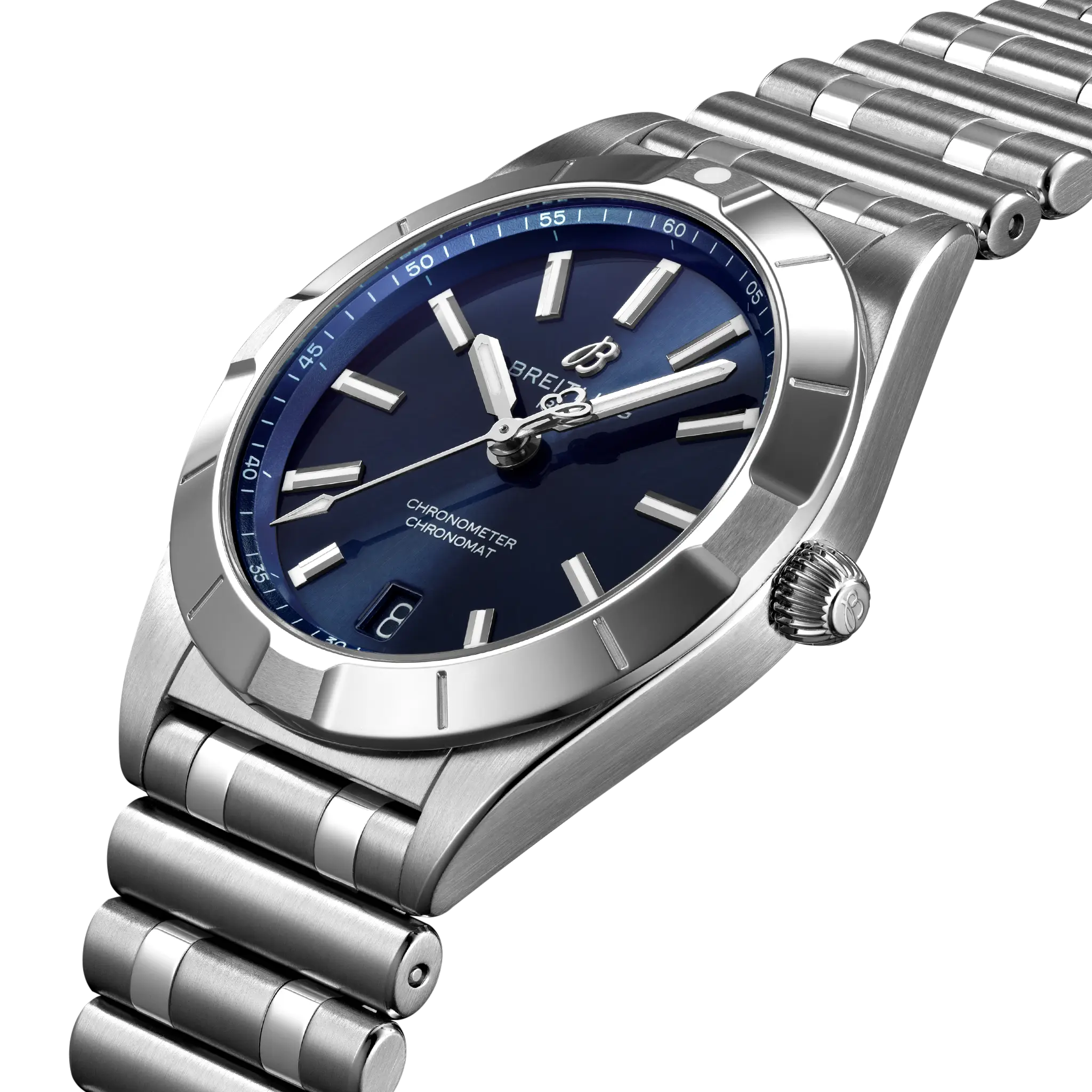 Breitling Chronomat 32, Stainless steel · 32 mm · Blue A77310101C1A1
