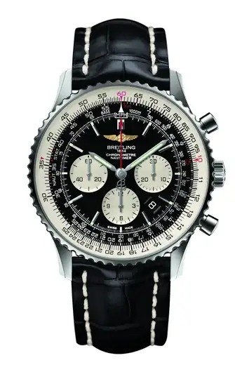 Breitling Navitimer B01 Chronograph 46, Stainless steel · 46 mm · Black AB0127211B2P1