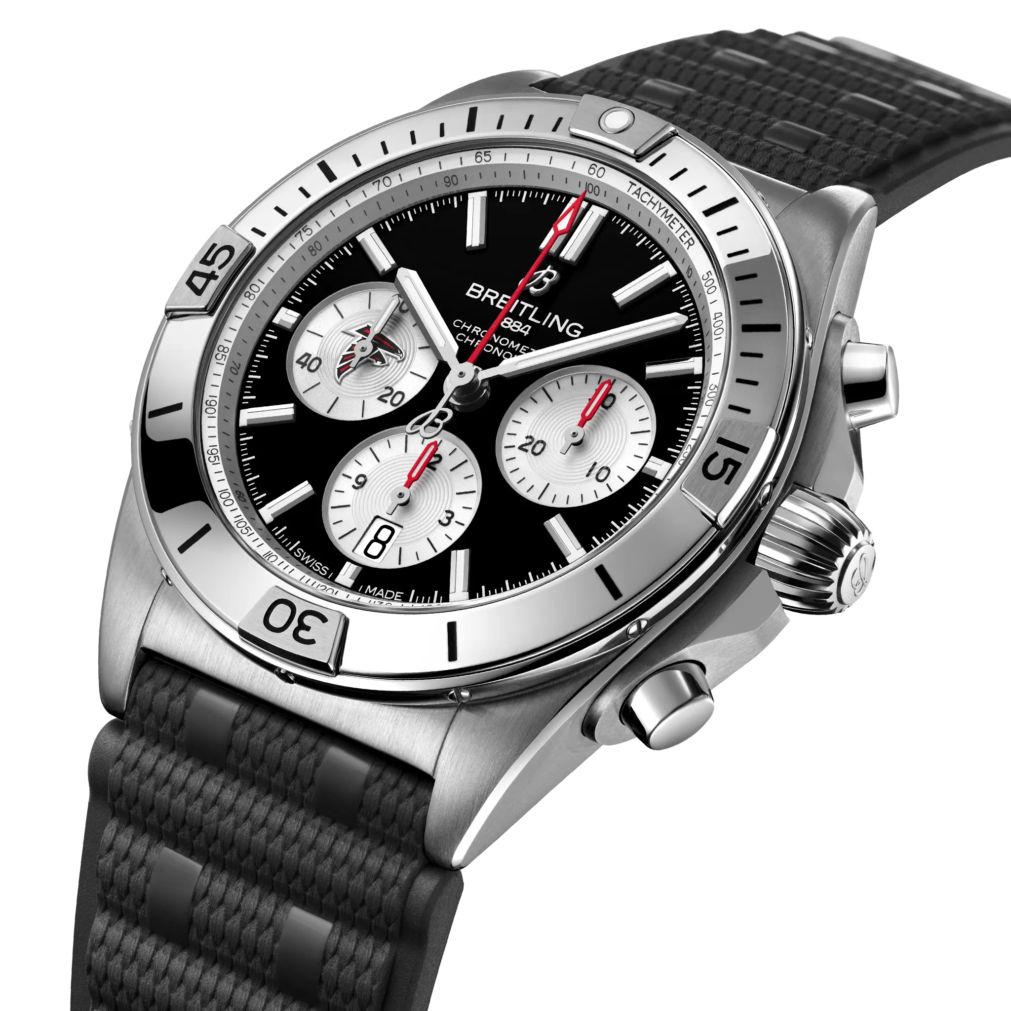 Breitling Chronomat B01 42 NFL Atlanta Falcons Edition AB01342B1B3S1