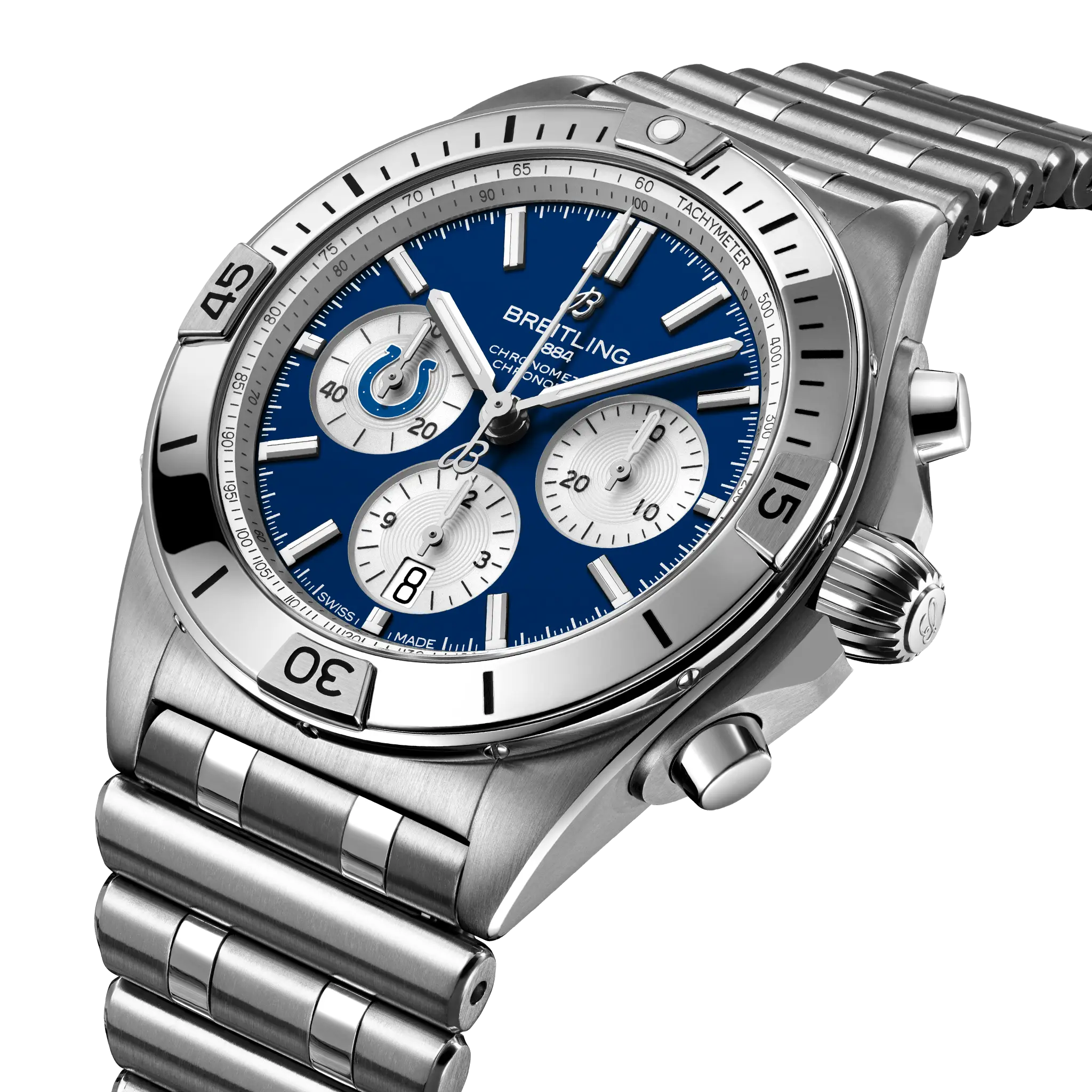 Breitling Chronomat B01 42 NFL Indianapolis Colts Edition AB01342B1C2A1