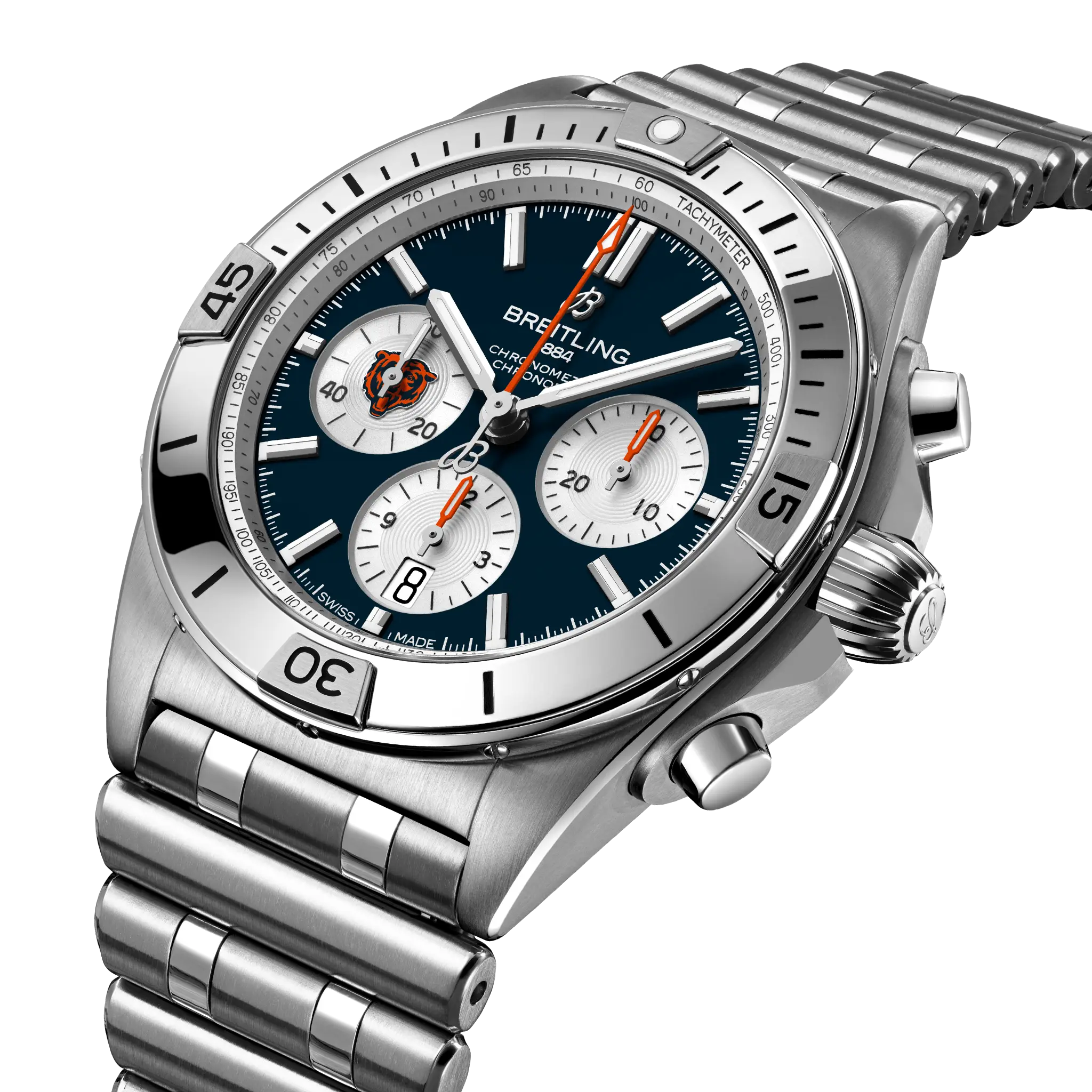 Breitling Chronomat B01 42 NFL Chicago Bears Edition AB01342B1C5A1