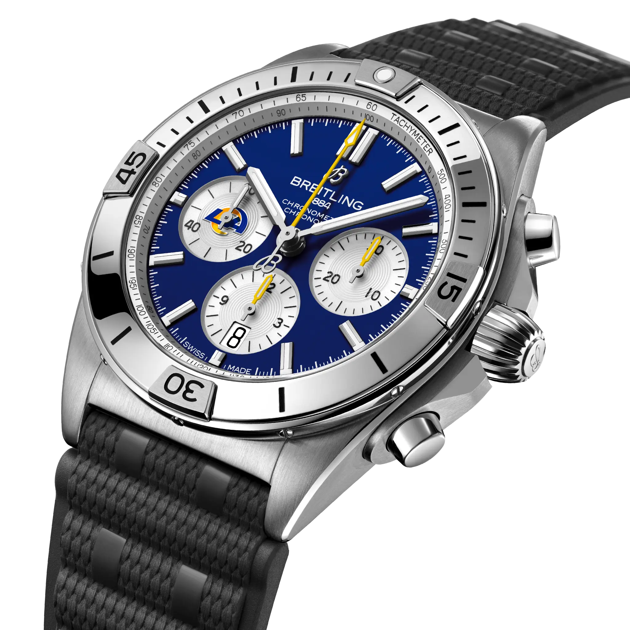 Breitling Chronomat B01 42 NFL Los Angeles Rams Edition AB01342B1C9S1
