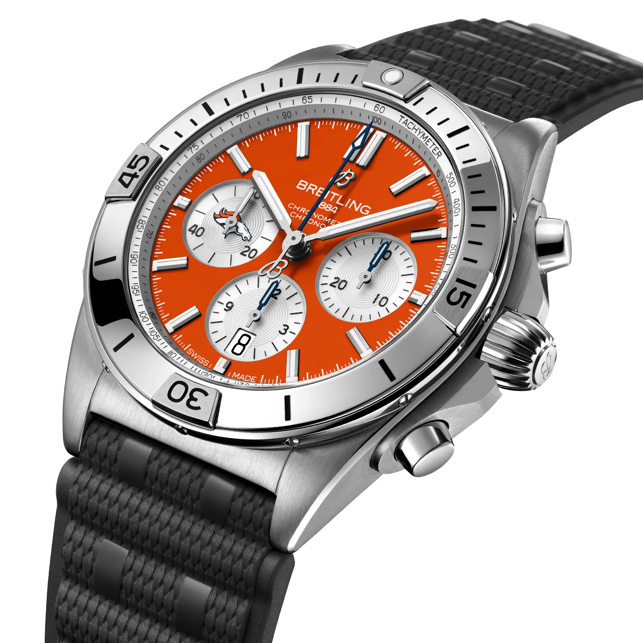 Breitling Chronomat B01 42 NFL Denver Broncos Edition AB01342B1O2S1