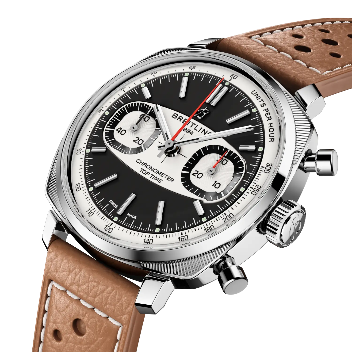 Breitling Top Time B01 Racing, Stainless steel · 38 mm · Black AB01771A1B1X1