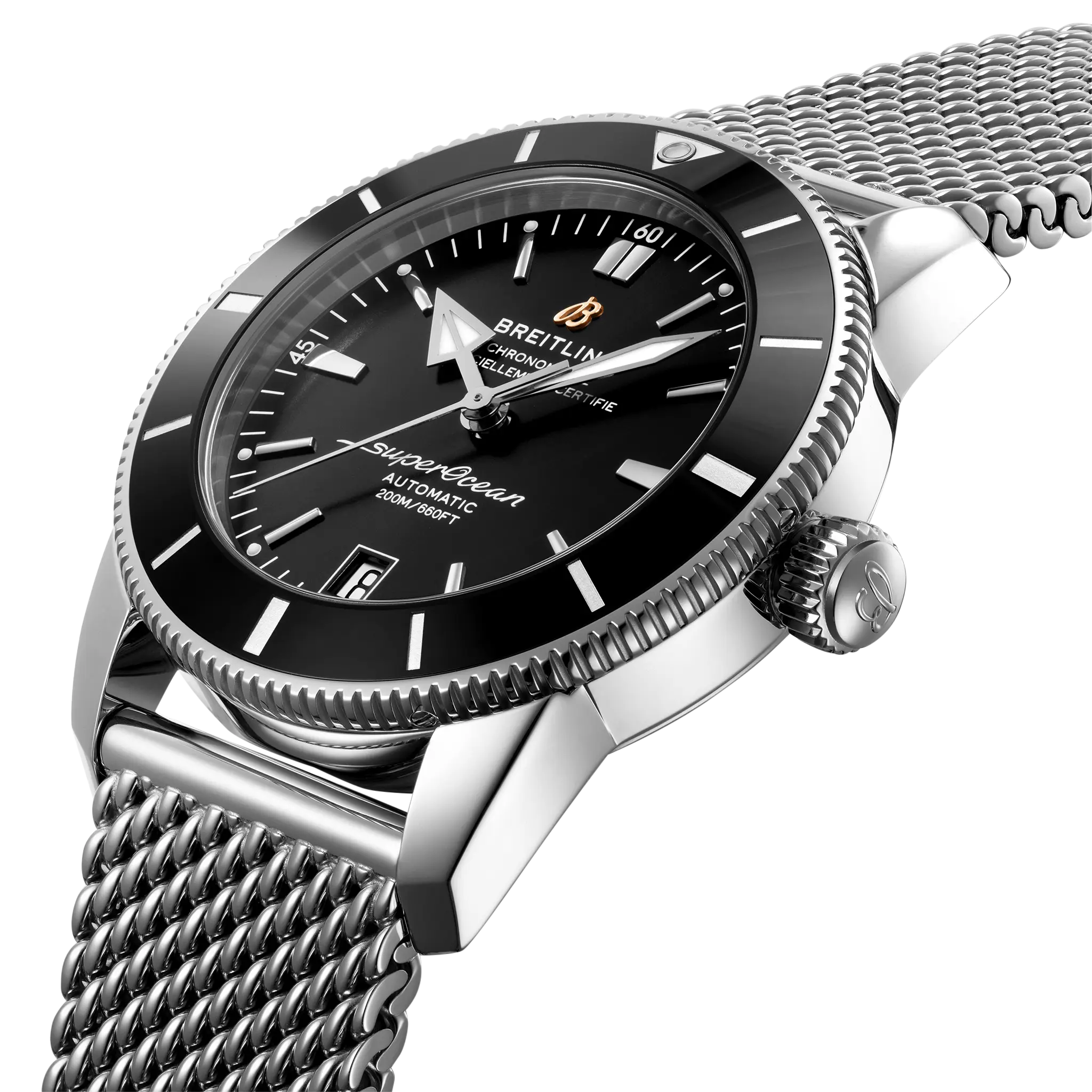 Breitling Superocean Heritage B20 Automatic 42, Stainless steel · 42 mm · Black AB2010121B1A1