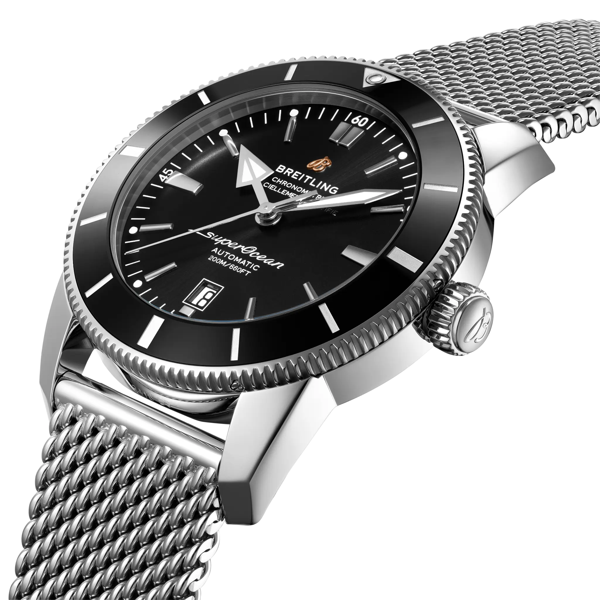 Breitling Superocean Heritage B20 Automatic 46, Stainless steel · 46 mm · Black AB2020121B1A1