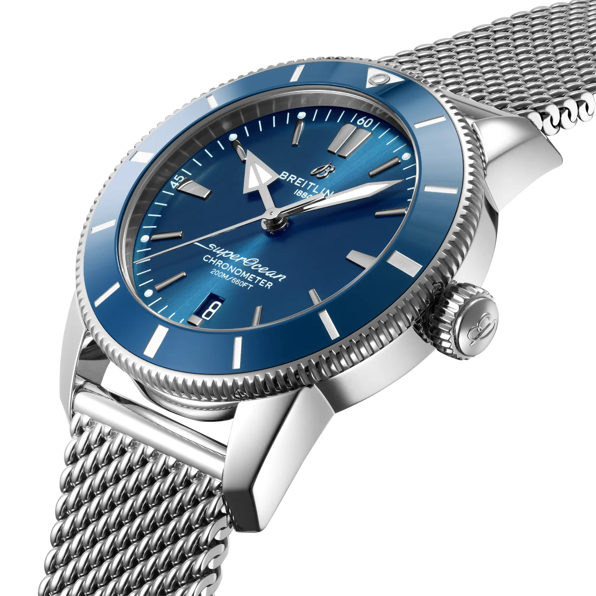 Breitling Superocean Heritage B20 Automatic 44, Stainless steel · 44 mm · Blue AB2030161C1A1