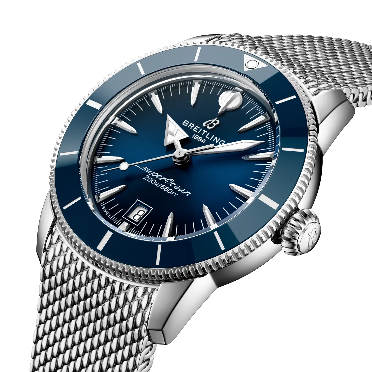 Breitling Superocean Heritage B31 Automatic 42, Stainless steel · 42 mm · Blue AB3111161C1A1