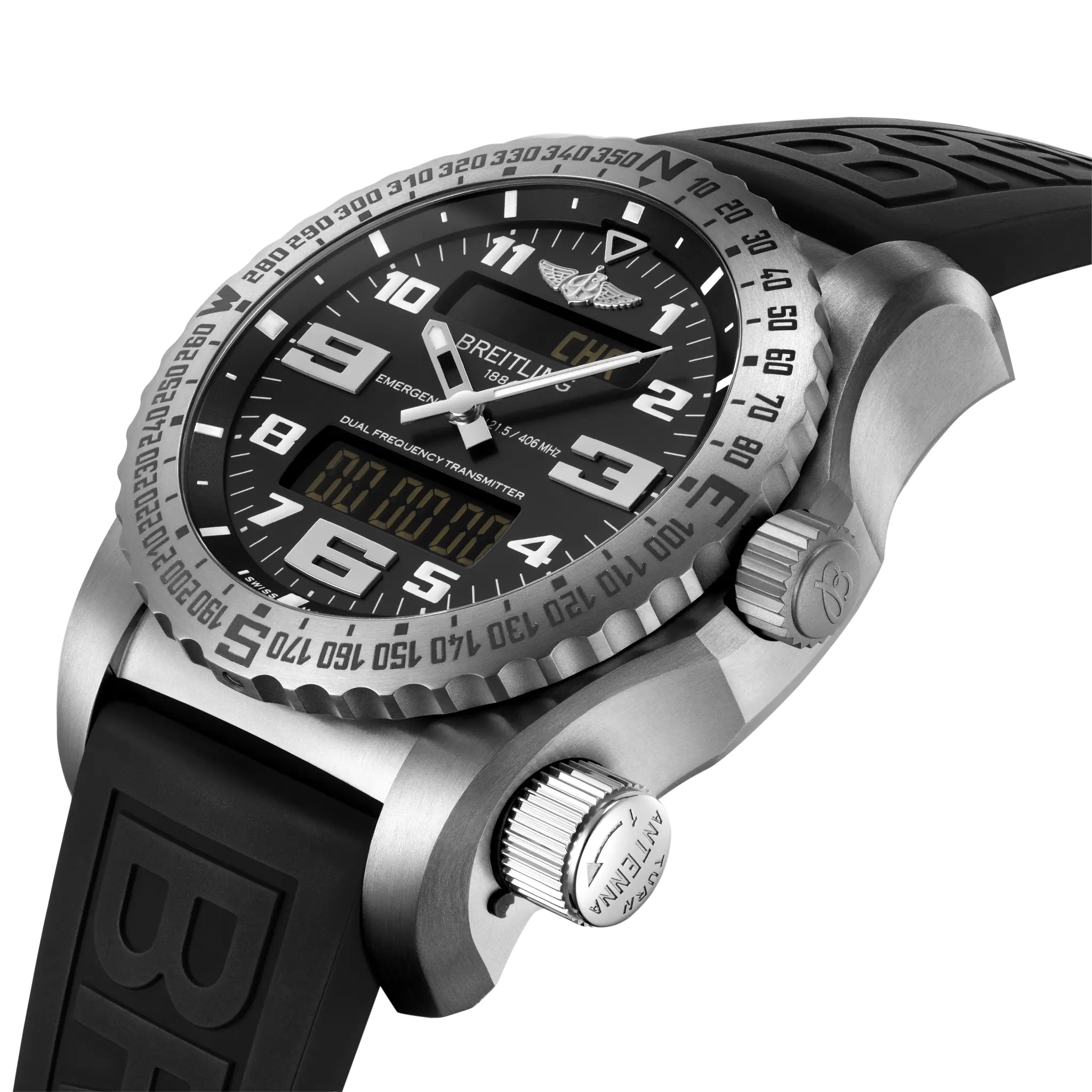 Breitling Emergency, Titanium · 51 mm · Black E76325221B1S1