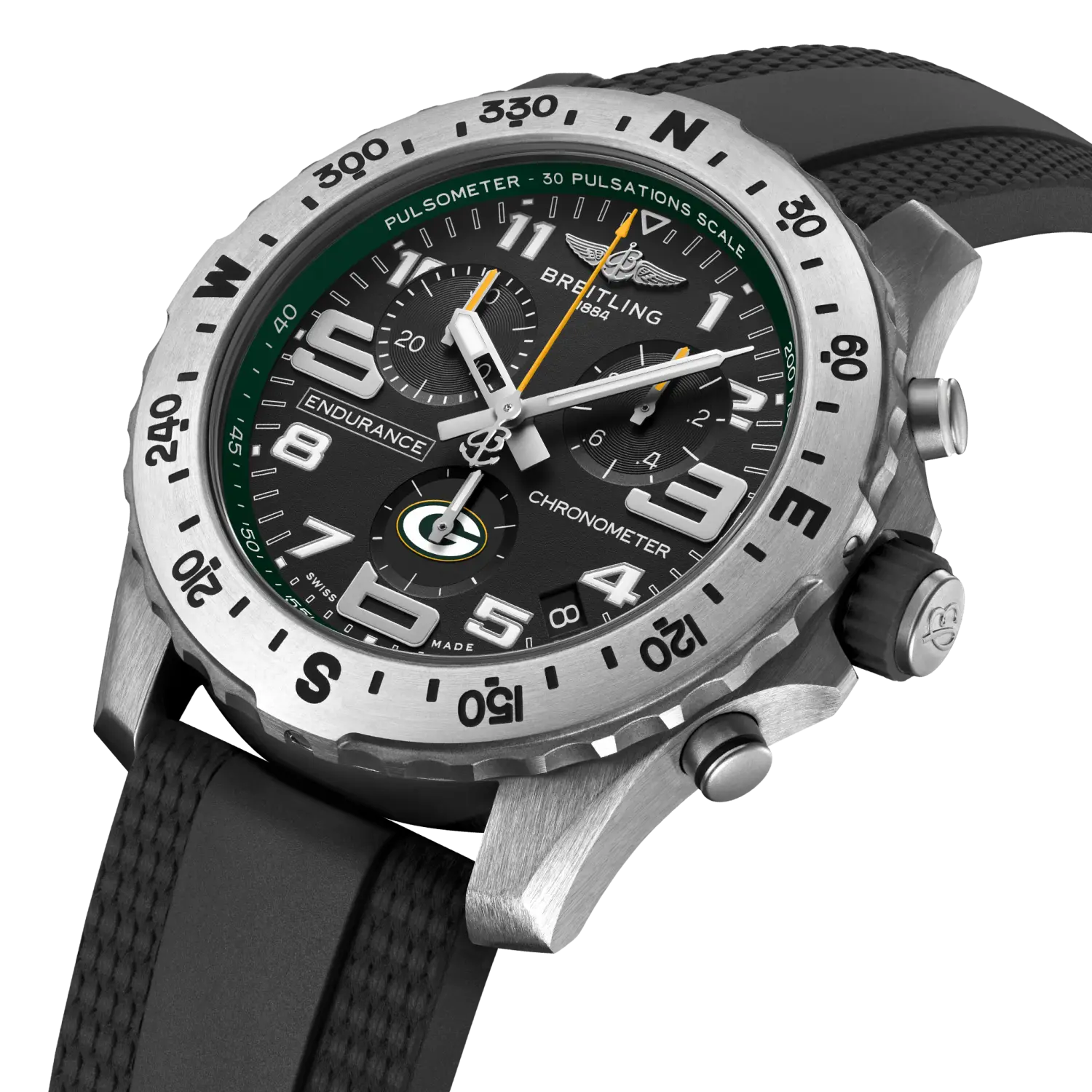 Breitling Endurance Pro 44 NFL Green Bay Packers Edition E823106A1B1S1