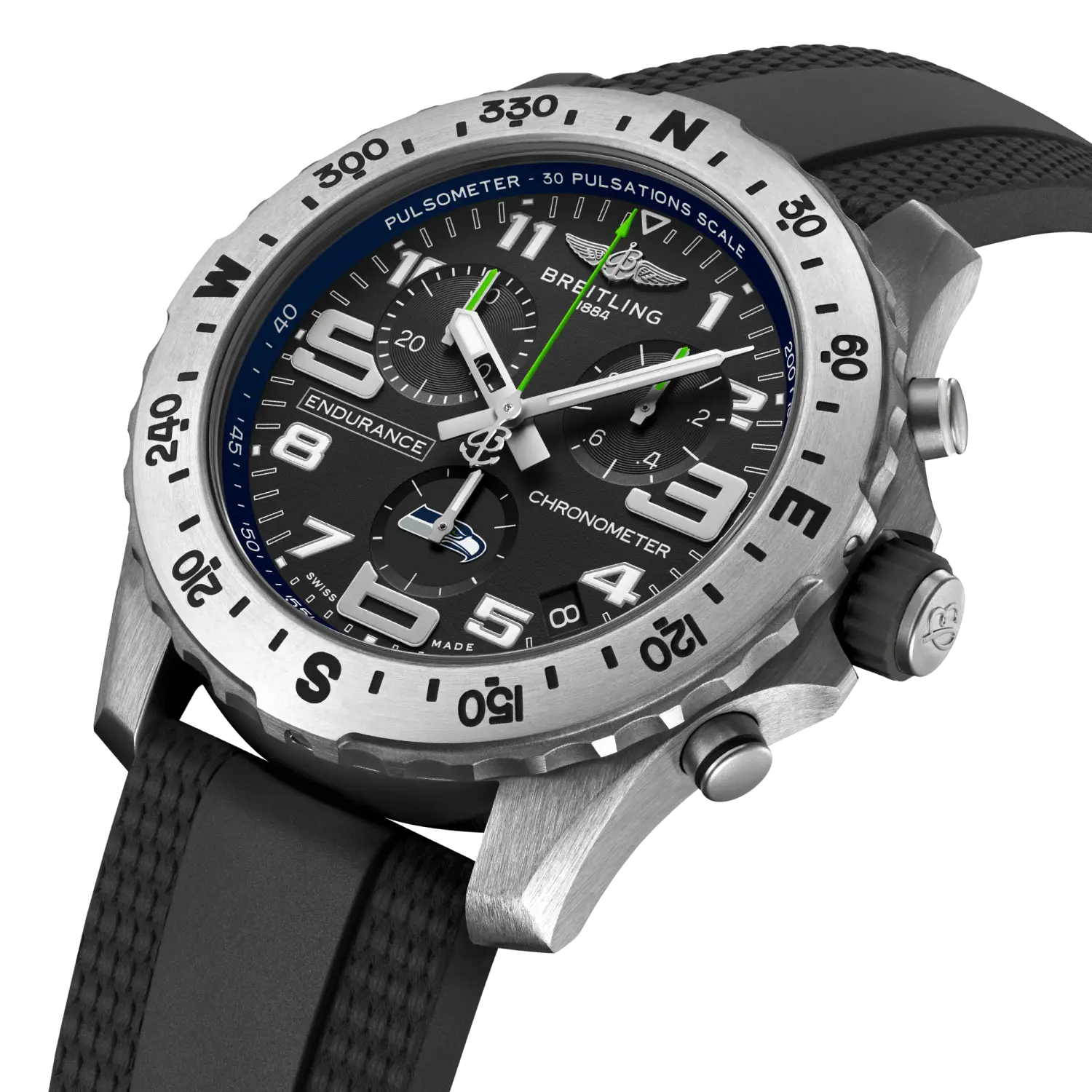 Breitling Endurance Pro 44 NFL Seattle Seahawks Edition E823106A1BLS1