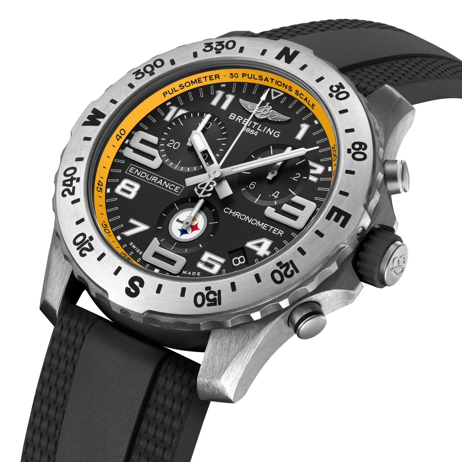Breitling Endurance Pro 44 NFL Pittsburgh Steelers Edition E823106A1BQS1