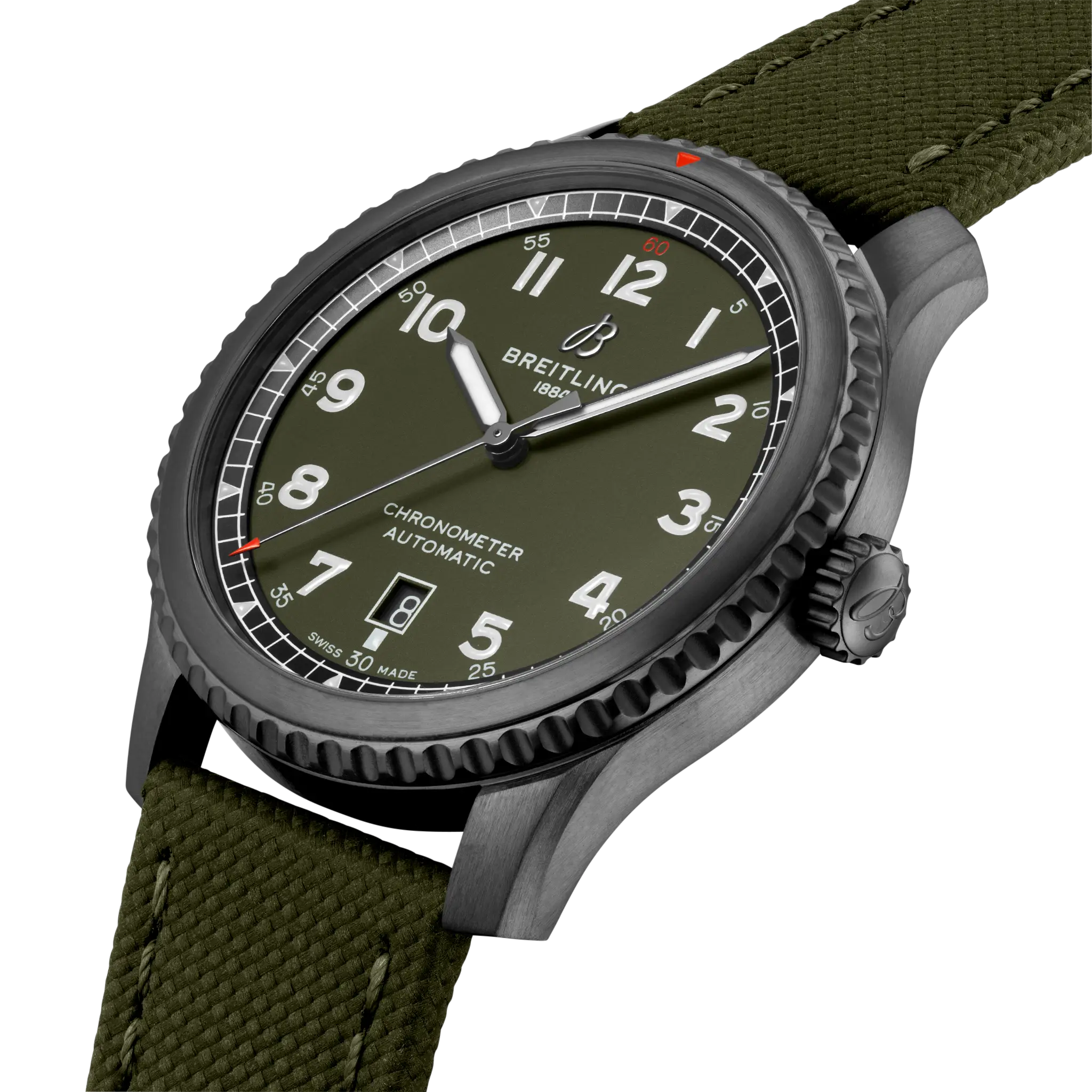 Breitling Aviator 8 Automatic 41 Black Steel Curtiss Warhawk M173152A1L1X1