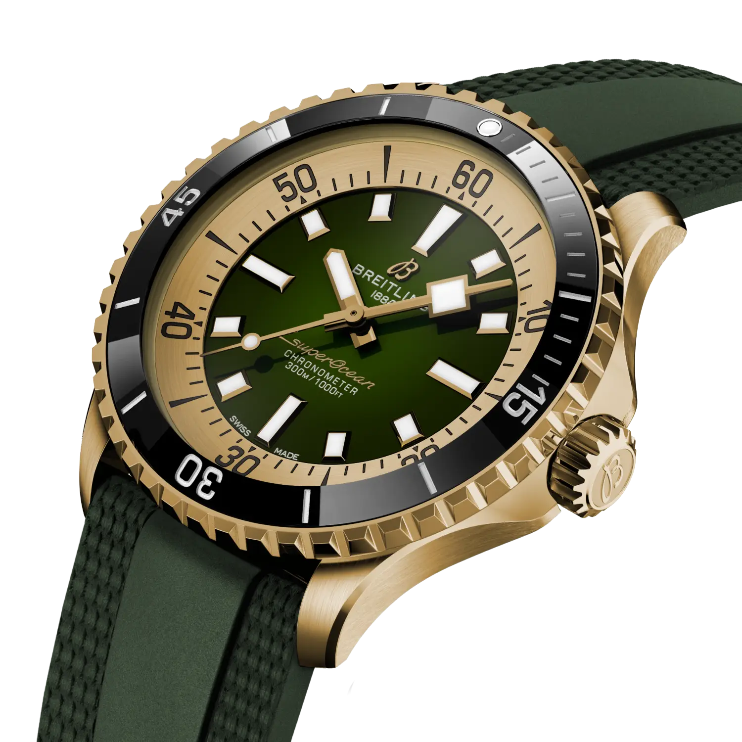Breitling Superocean Automatic 42, Bronze · 42 mm · Green N17375201L1S1