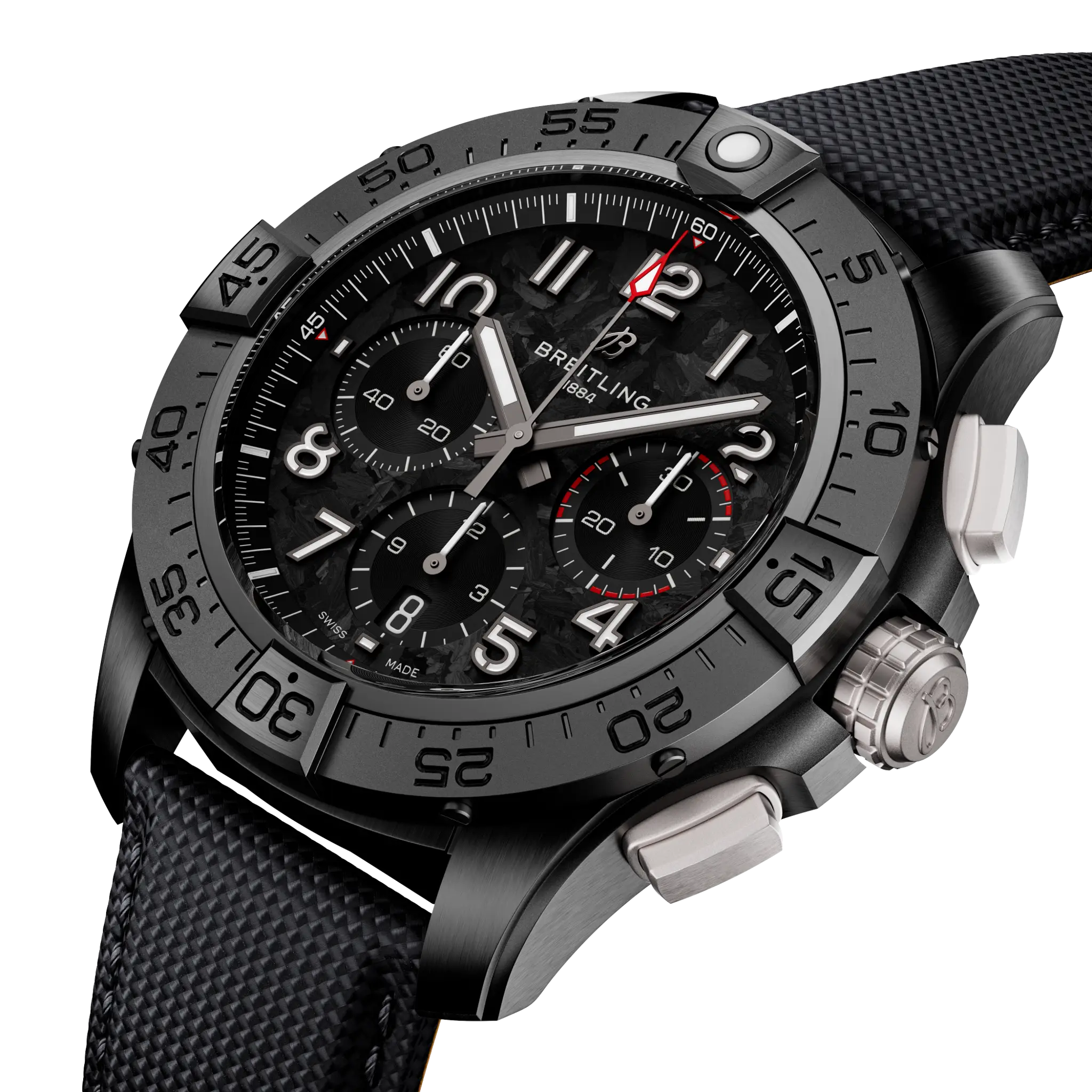 Breitling Avenger B01 Chronograph 44 Night Mission, Ceramic · 44 mm · Carbon SB0147101B1X1