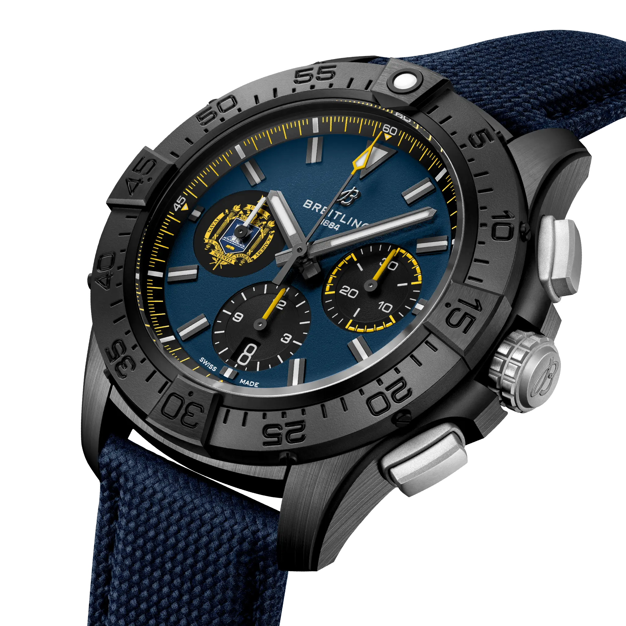 Breitling Avenger B01 Chronograph 44 Night Mission US Naval Academy SB01474A1C1X1
