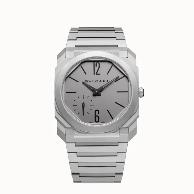 Bulgari Octo Finissimo Watch Titanium Grey, Octo Finissimo 102713