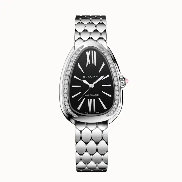 Bulgari Serpenti Seduttori Watch Steel Diamonds 104062