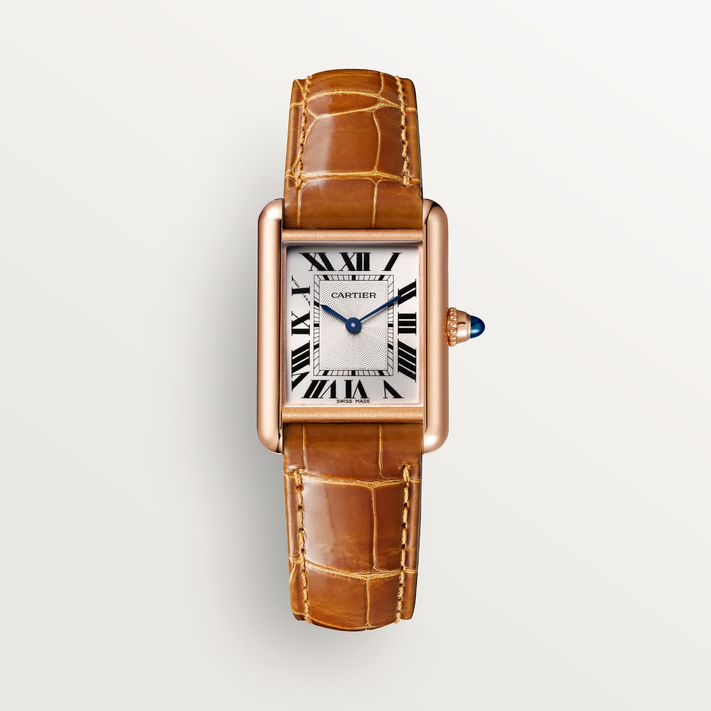 Tank Louis Cartier, Small model, hand-wound mechanical movement, rose gold WGTA0010