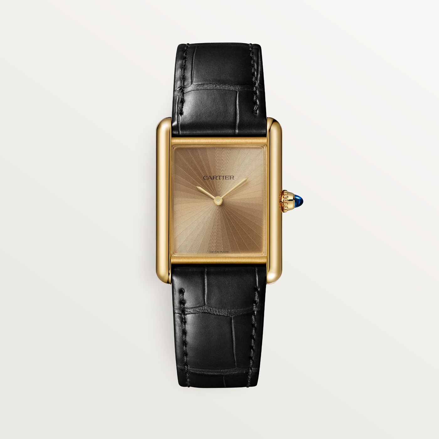 Tank Louis Cartier, Medium model, yellow gold, manual movement WGTA0211
