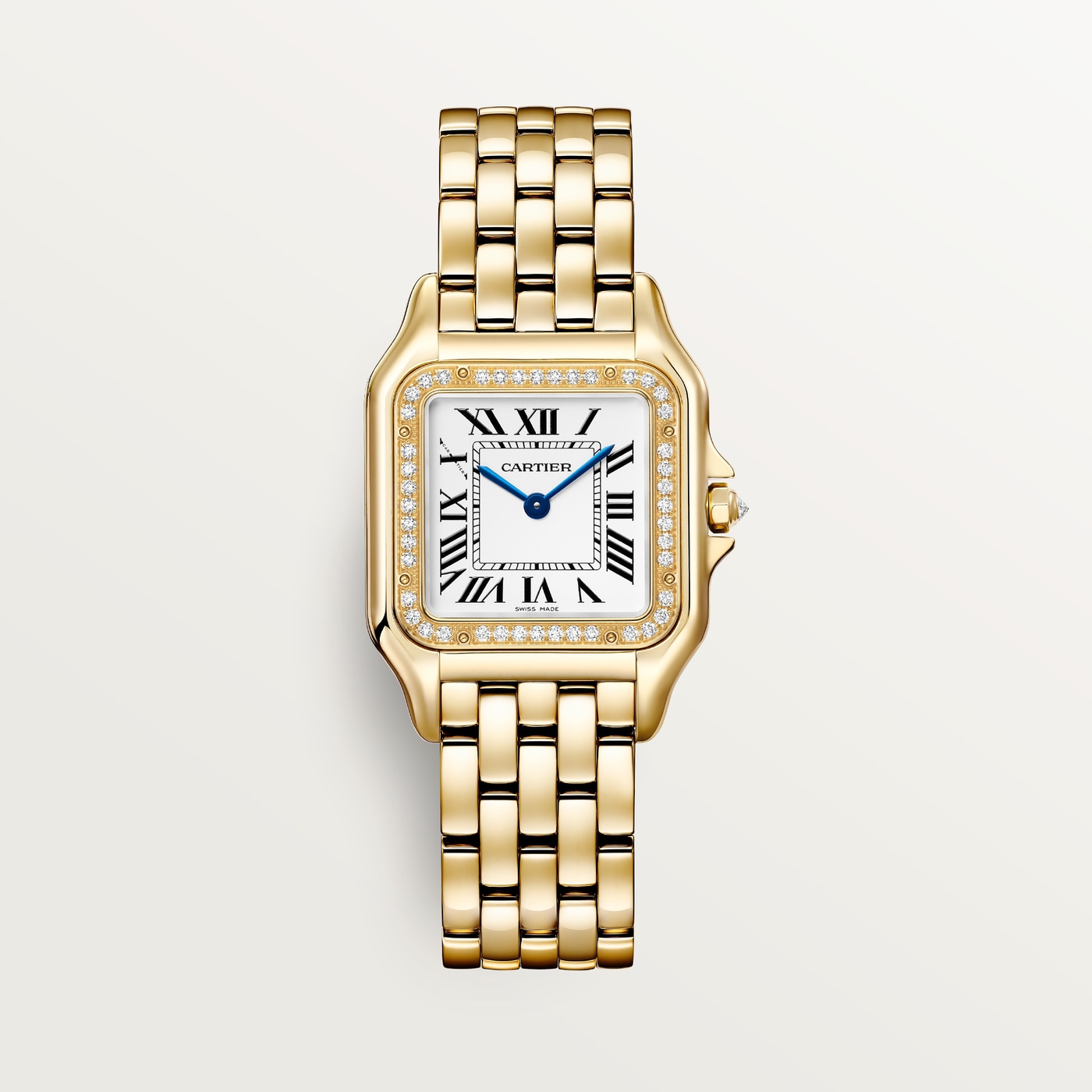 Panthère de Cartier, Medium model, quartz movement, yellow gold, diamonds WJPN0085