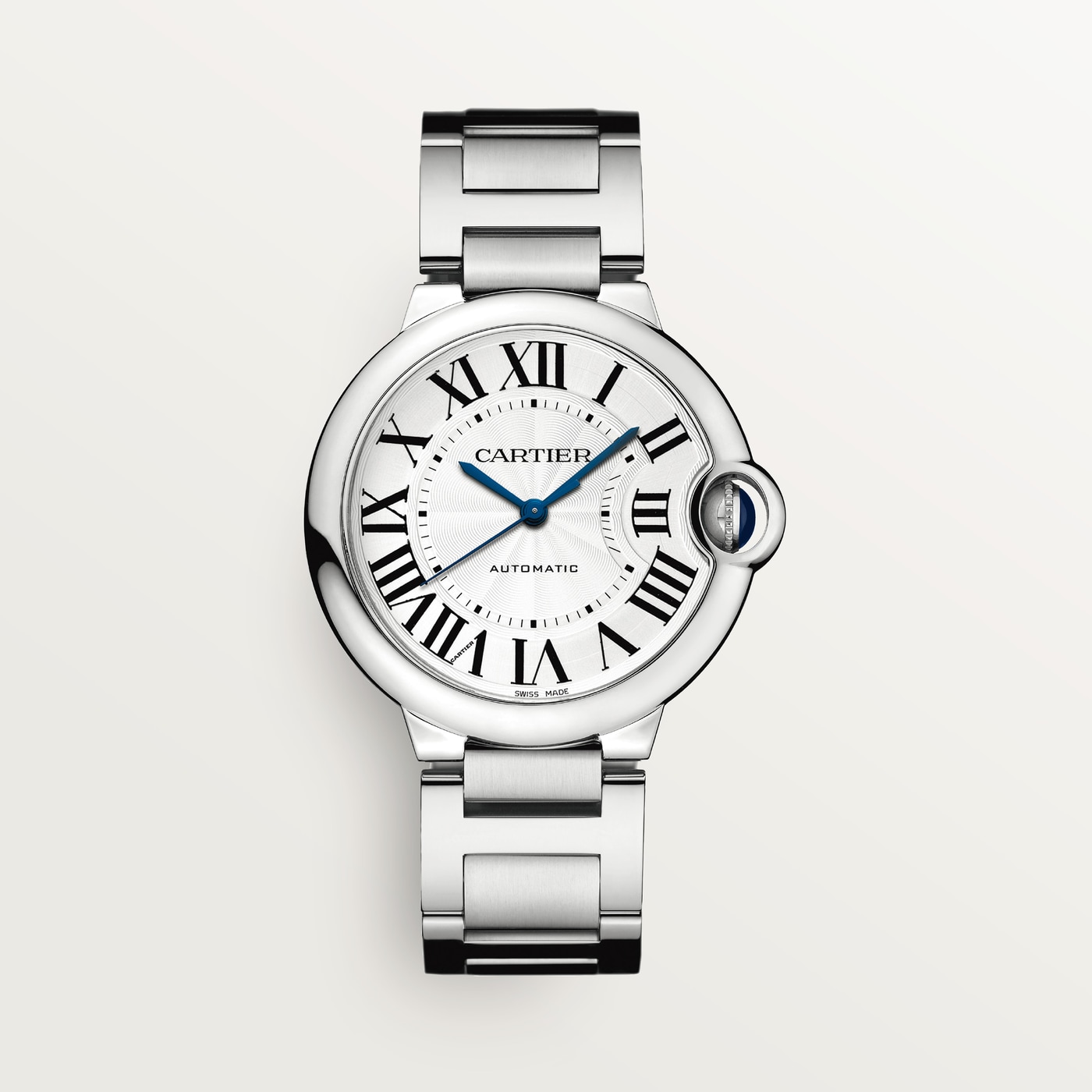Ballon Bleu de Cartier, 36 mm, mechanical movement with automatic winding, steel WSBB0048