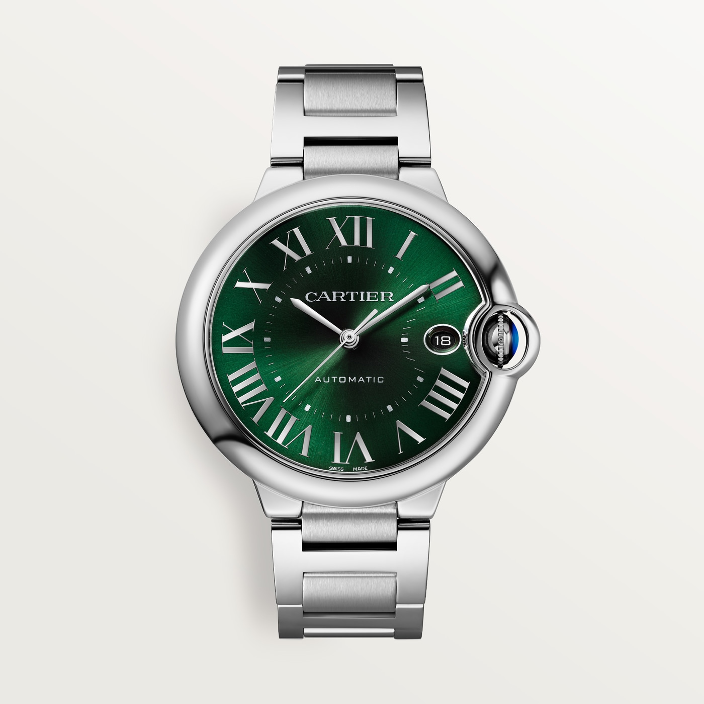 Ballon Bleu de Cartier, 40 mm, automatic mechanical movement, steel WSBB0071
