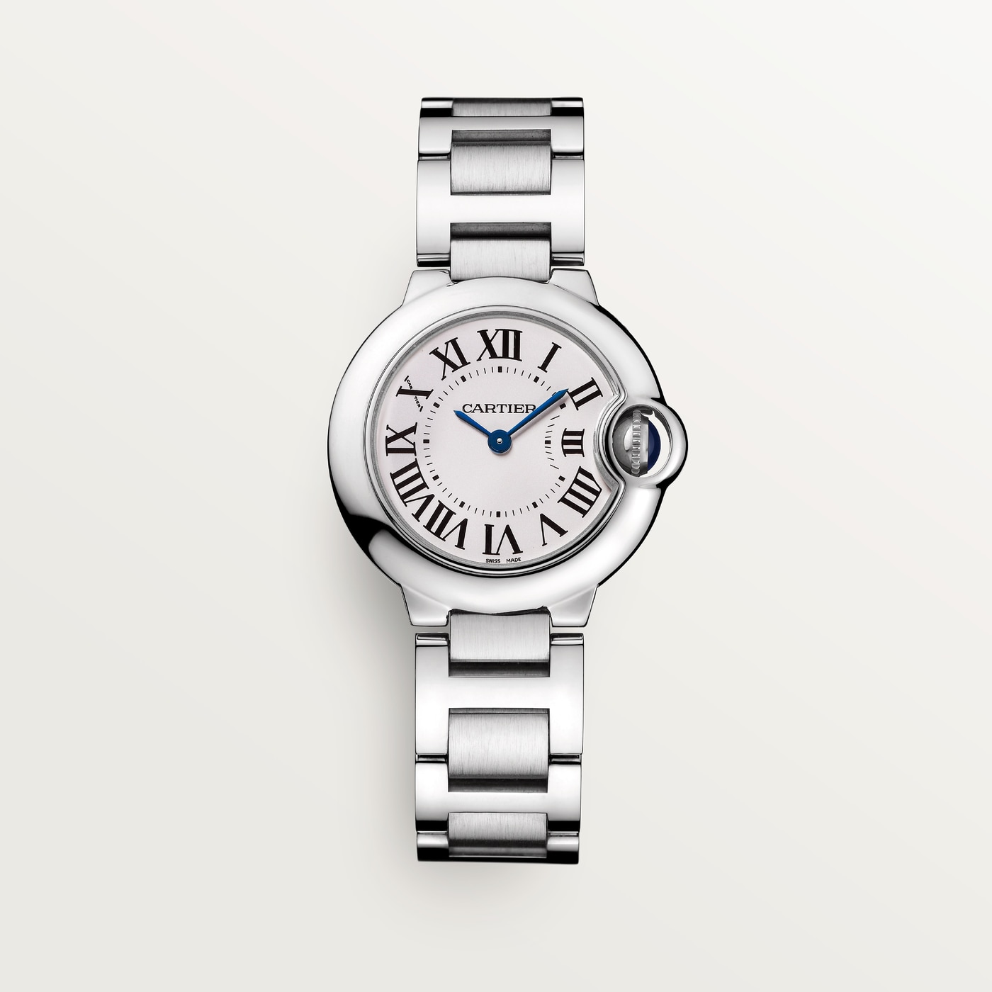 Ballon Bleu de Cartier, 28 mm, quartz movement, steel WSBB0073