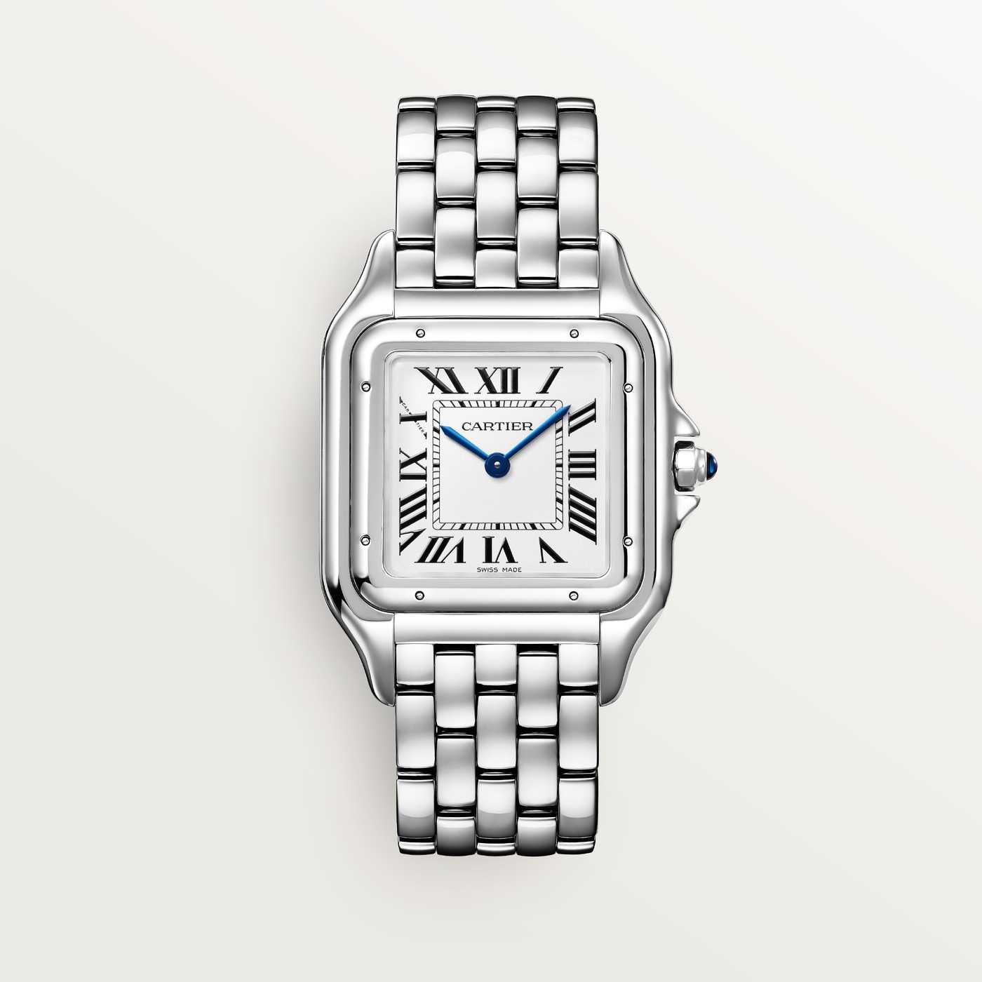 Panthère de Cartier, Large model, quartz, steel WSPN0016