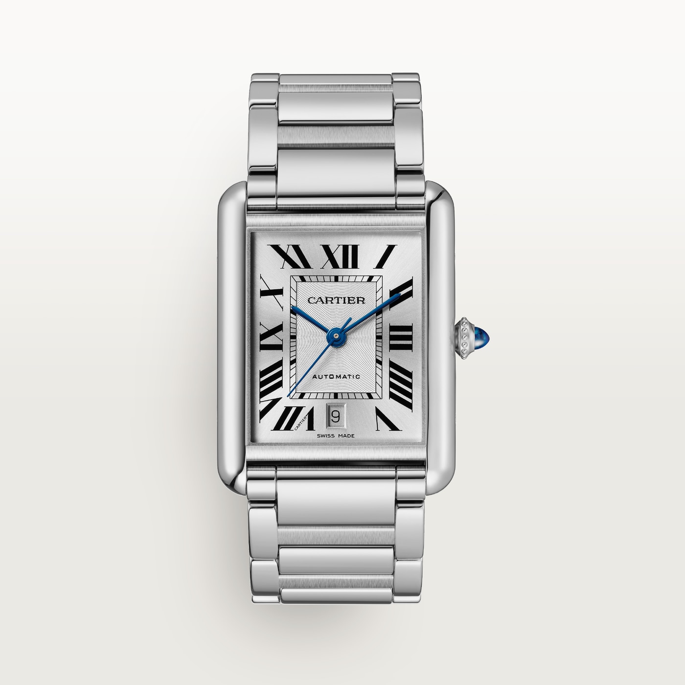 Cartier Tank Must, Extra-large model, automatic movement, steel WSTA0053