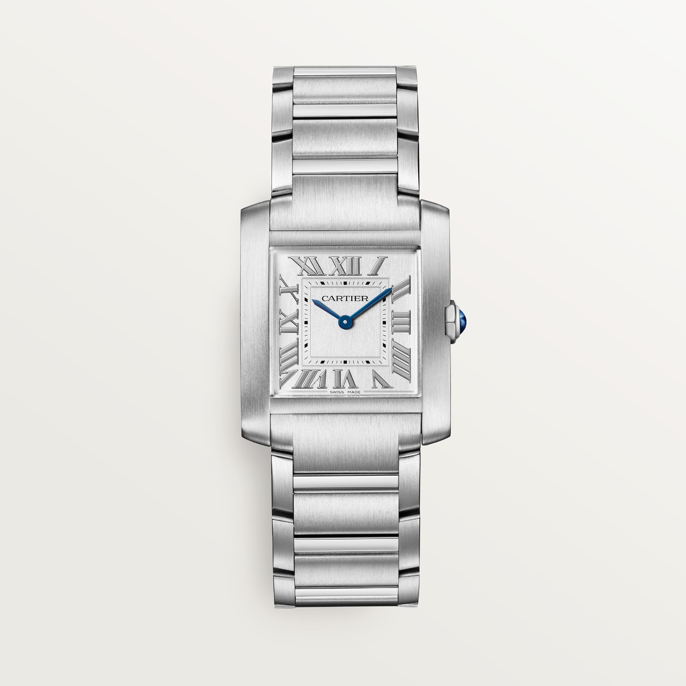 Cartier Tank Française, Medium model, quartz movement, steel WSTA0105