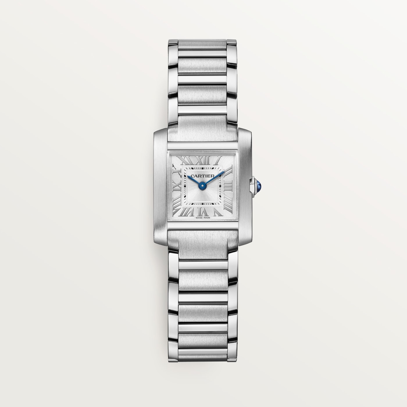 Cartier Tank Française, Small model, quartz movement, steel WSTA0129