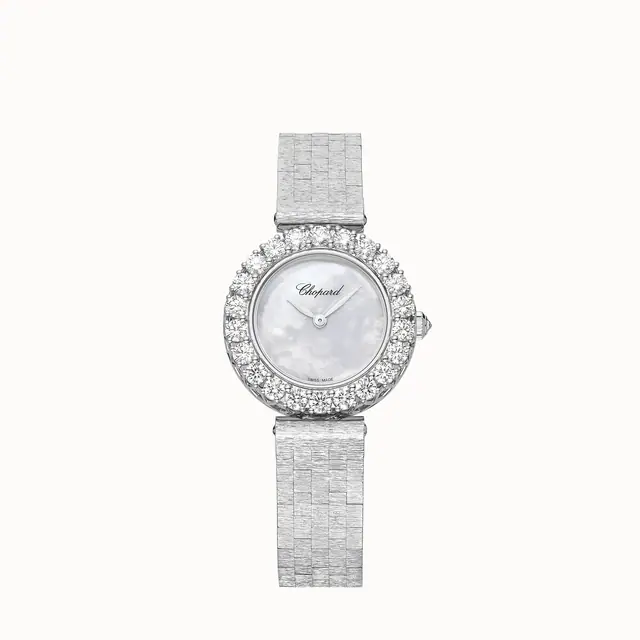 Chopard L'Heure du Diamant, 26 mm, manual, ethical white gold, diamonds 10A178-1101
